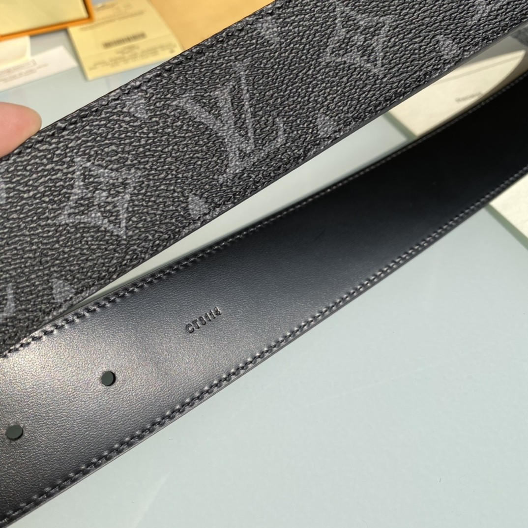 The Louis Vuitton monogram belt is a belt