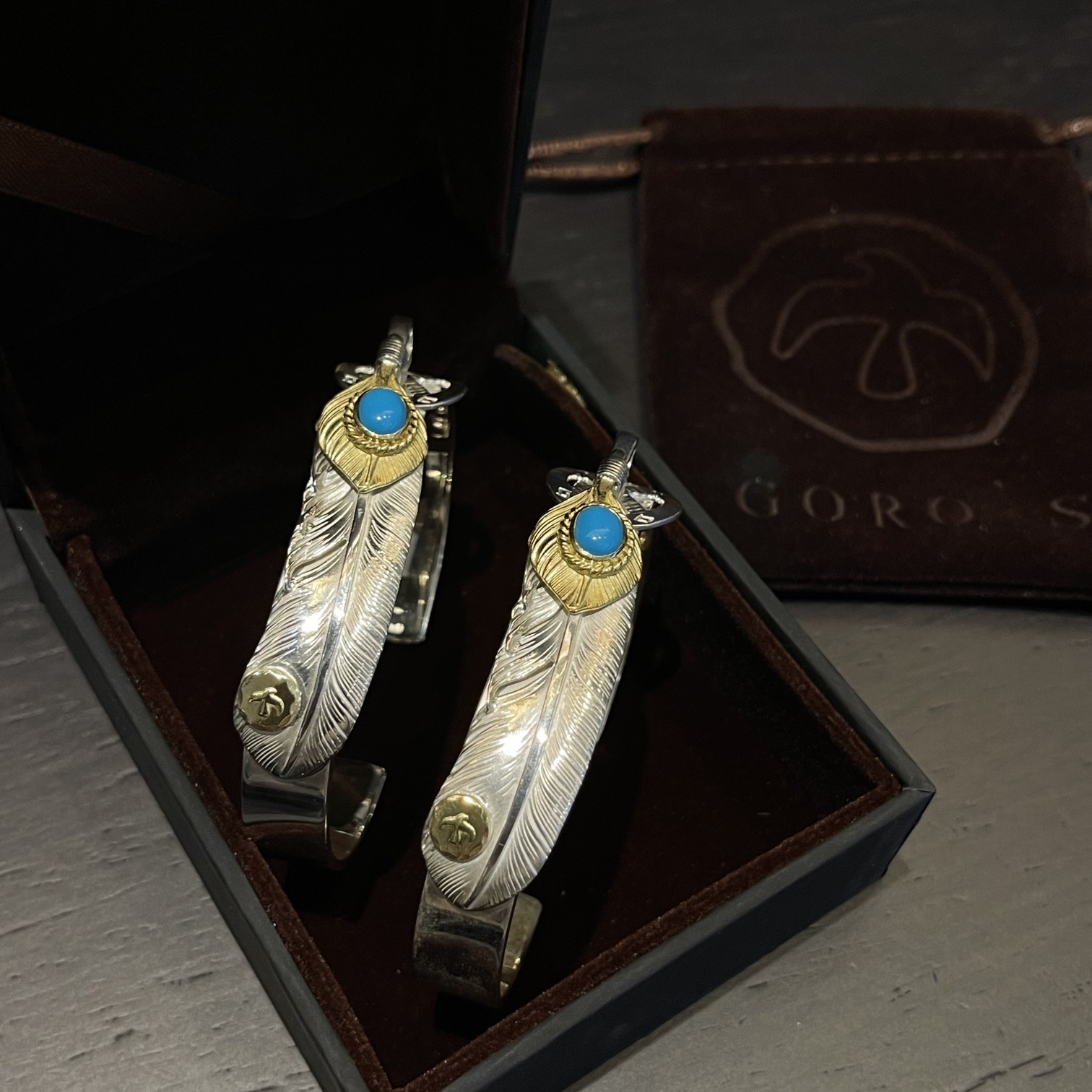 Goro's Takahashi Goro Pine Feather Bracelet