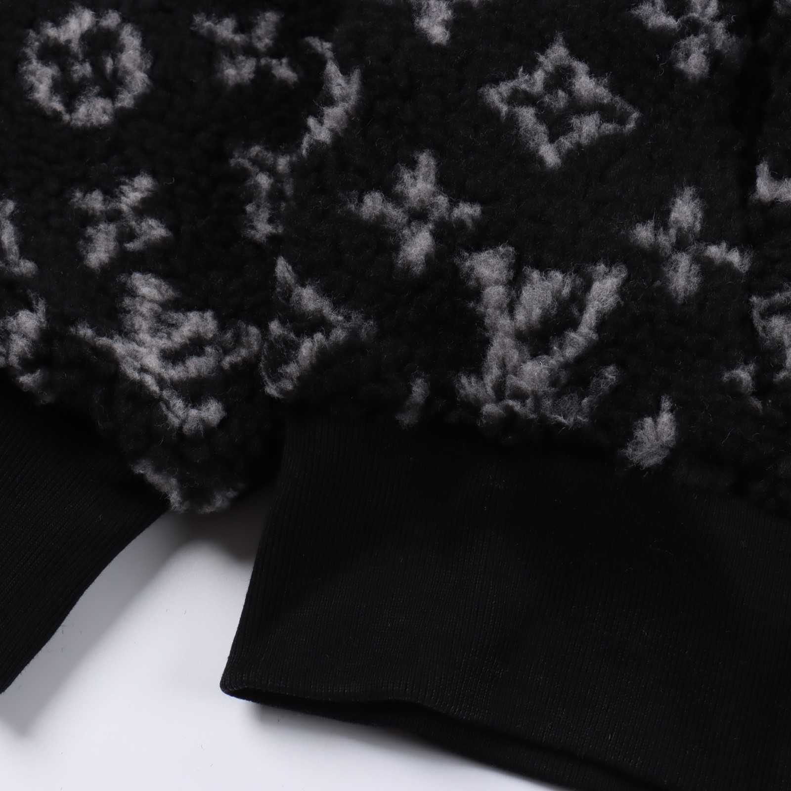 Louis Vuitton classic fleece printed logo jacket jacket jacket