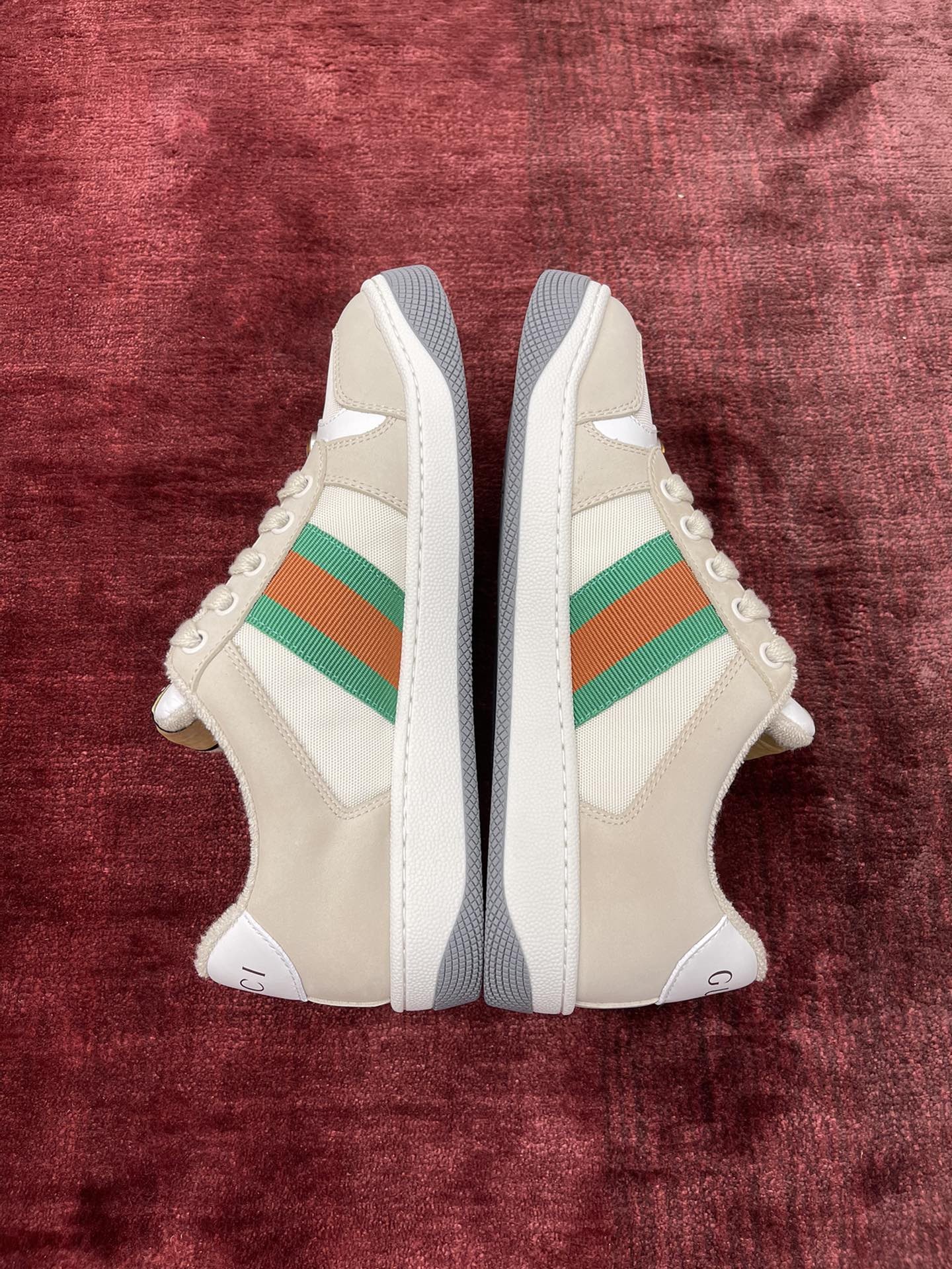 Gucci's classic distressed sneakers