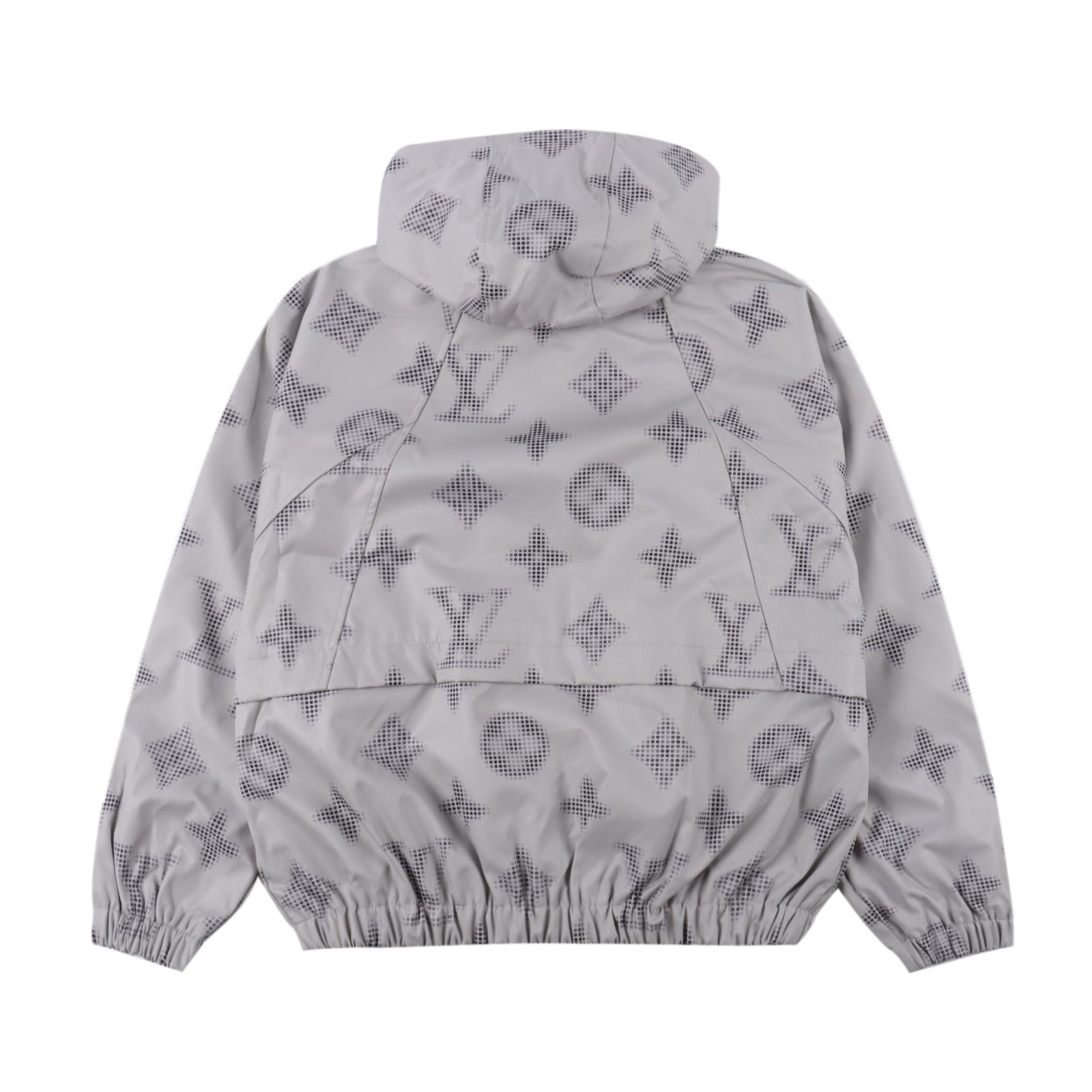 Louis Vuitton floral print windbreaker zipper jacket