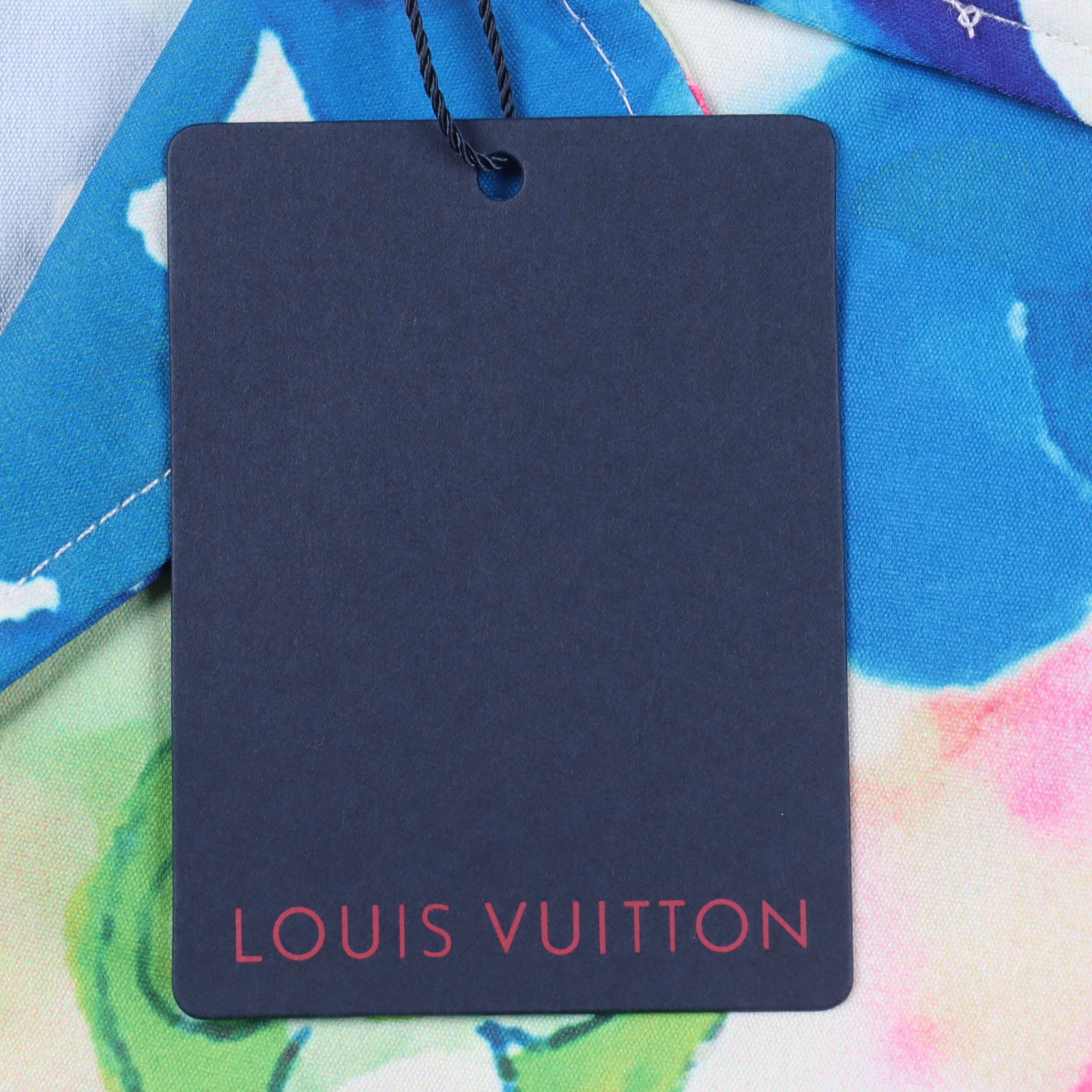 Louis Vuitton 24ss ink wash floral short sleeved shirt