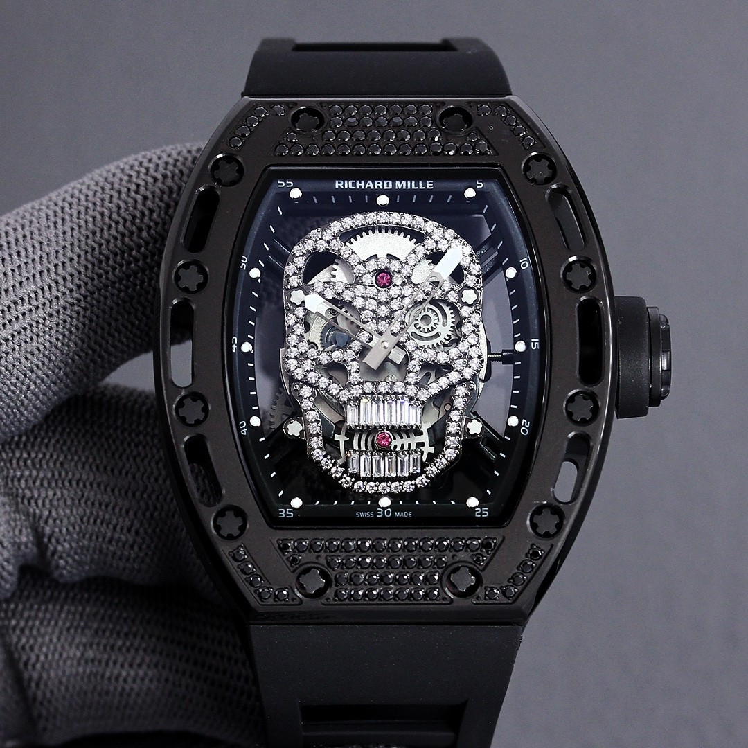 RM 052 Skull Tourbillon Watch