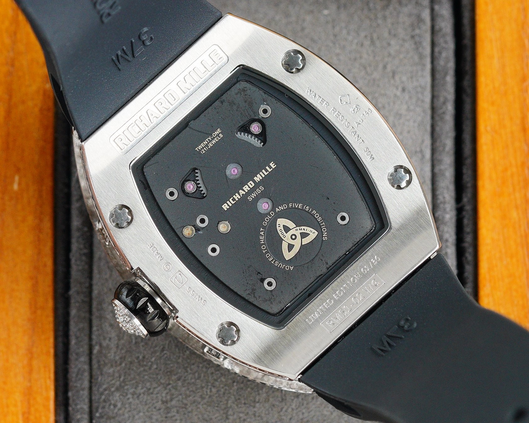 RM 07-01 series full diamond ladies' watch