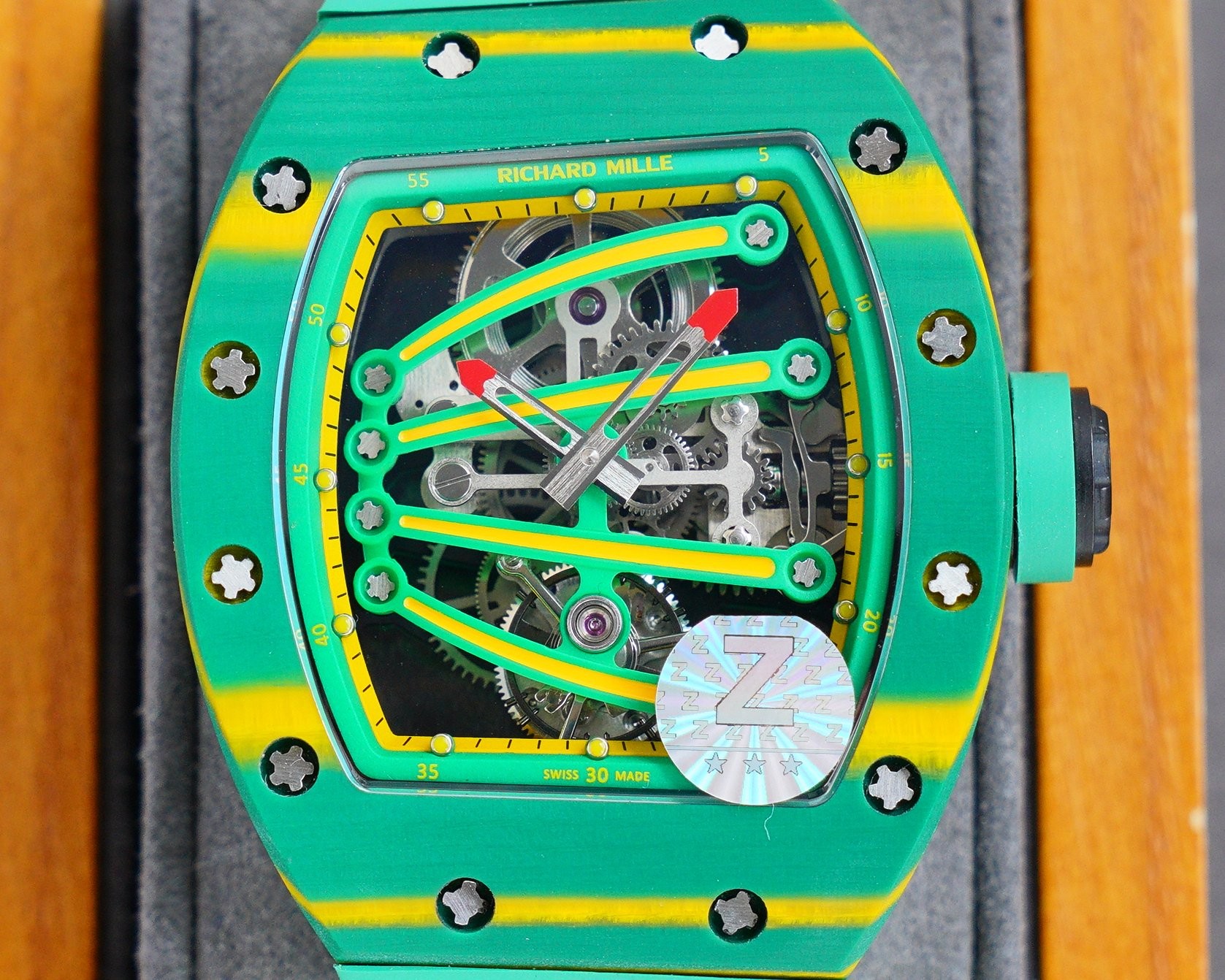 RM59-01 Tourbillon Green Lizard