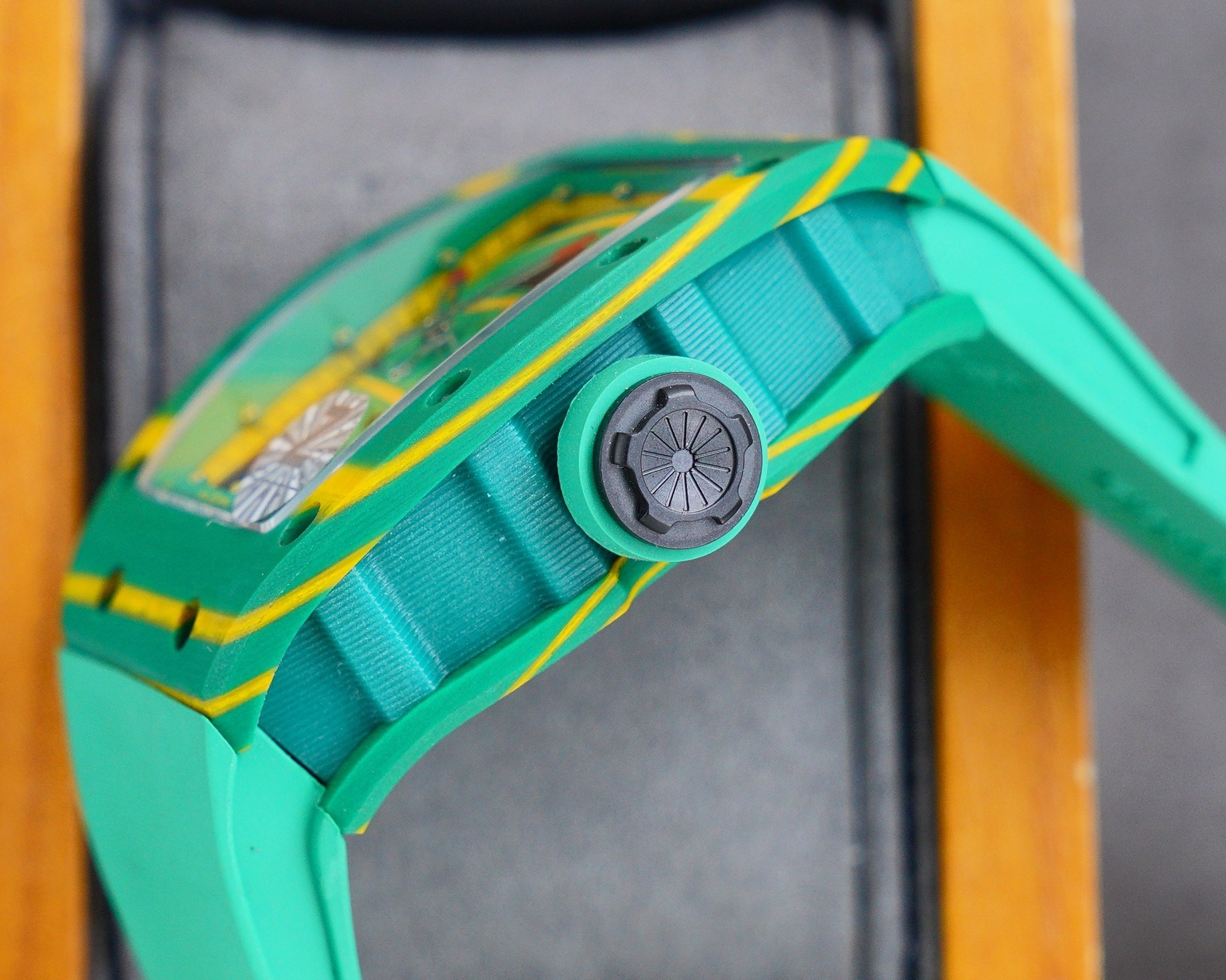 RM59-01 Tourbillon Green Lizard