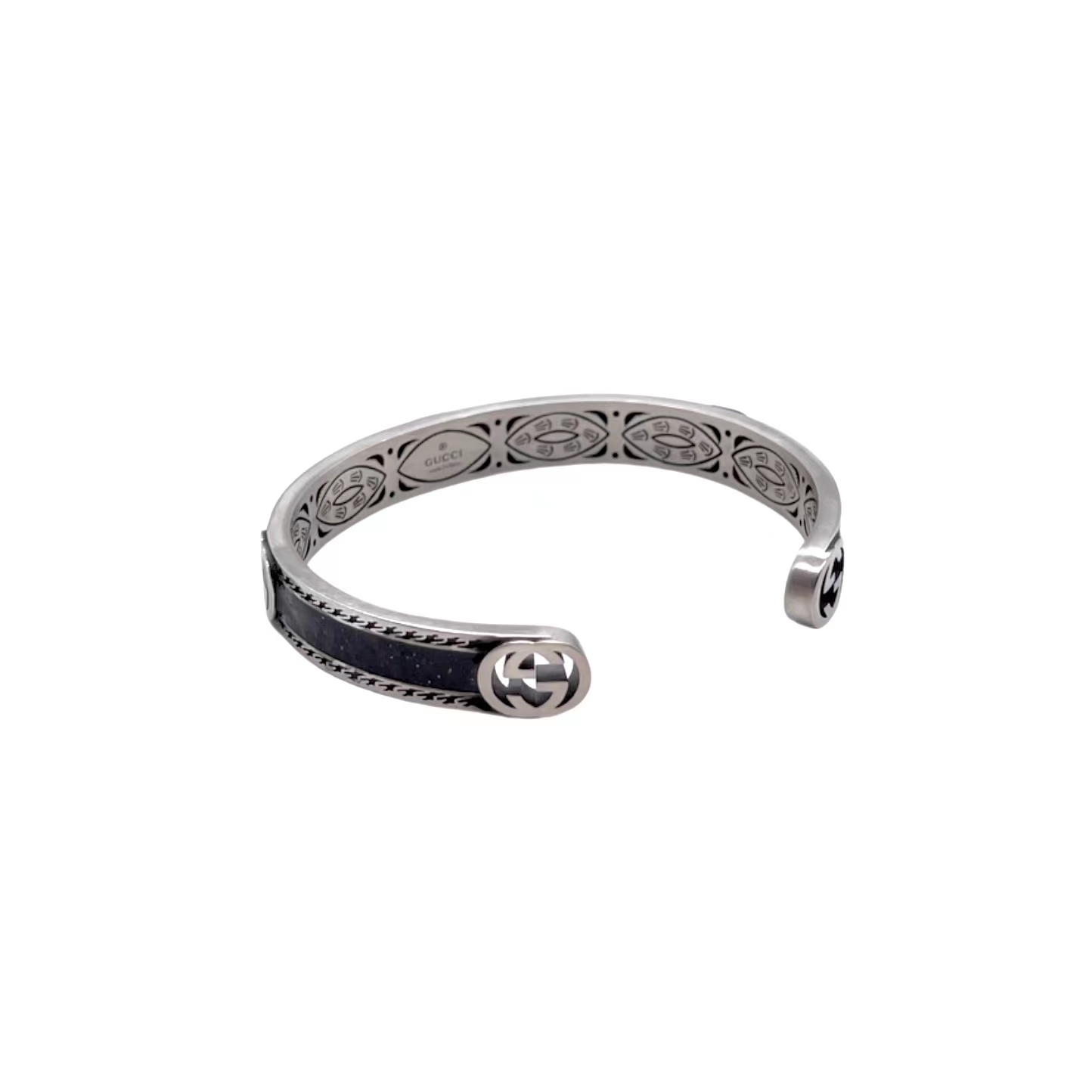 Gucci enamel black bracelet