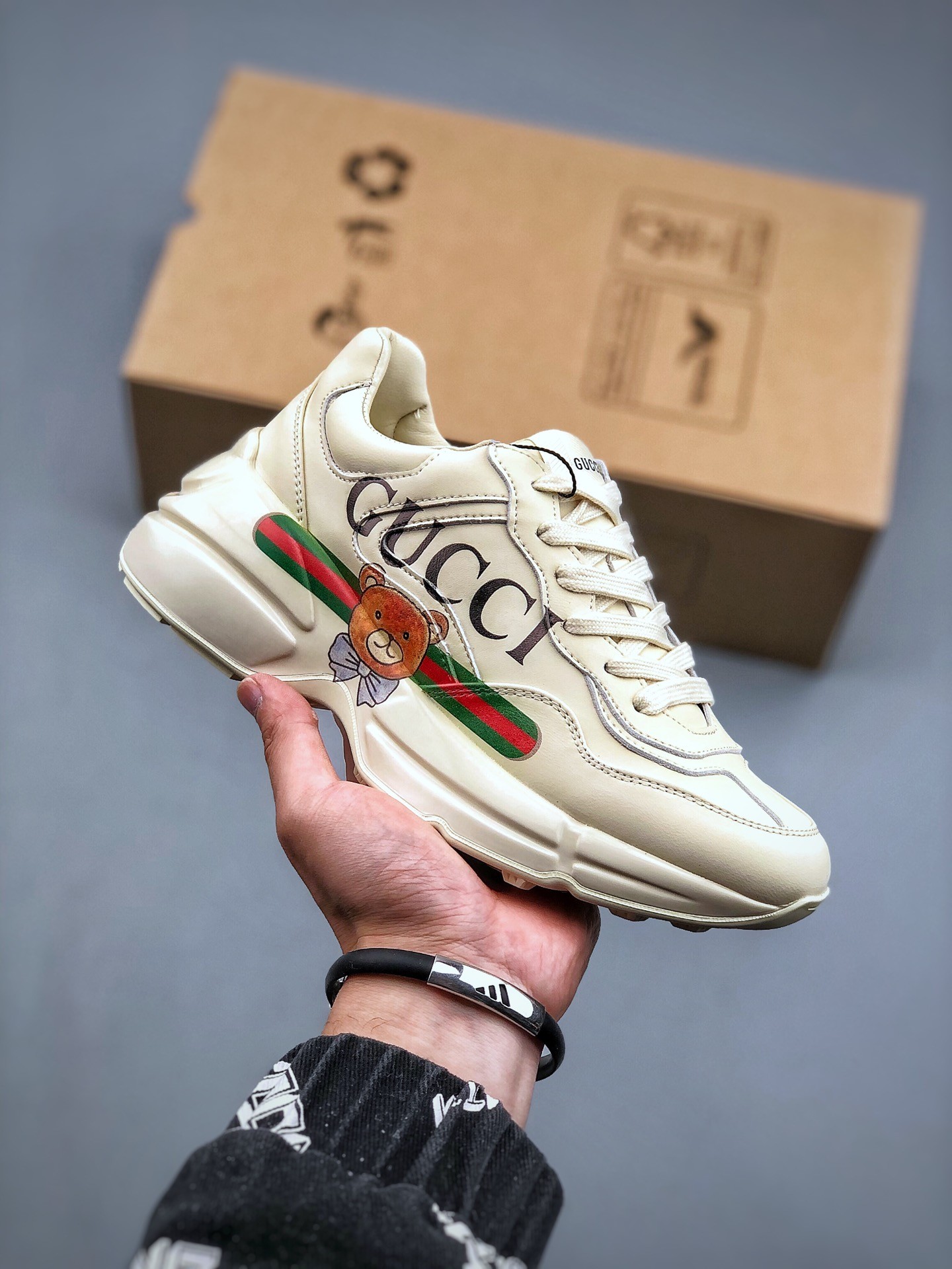 Gucci Rhyton x MLB New York Yankees Collaboration Dad Shoes