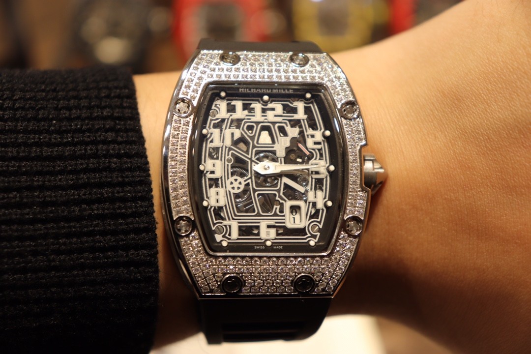 RM 010 Platinum Full Diamond Edition