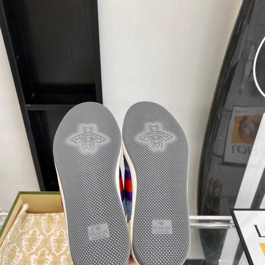 Gucci GGDB series distressed casual sneakers