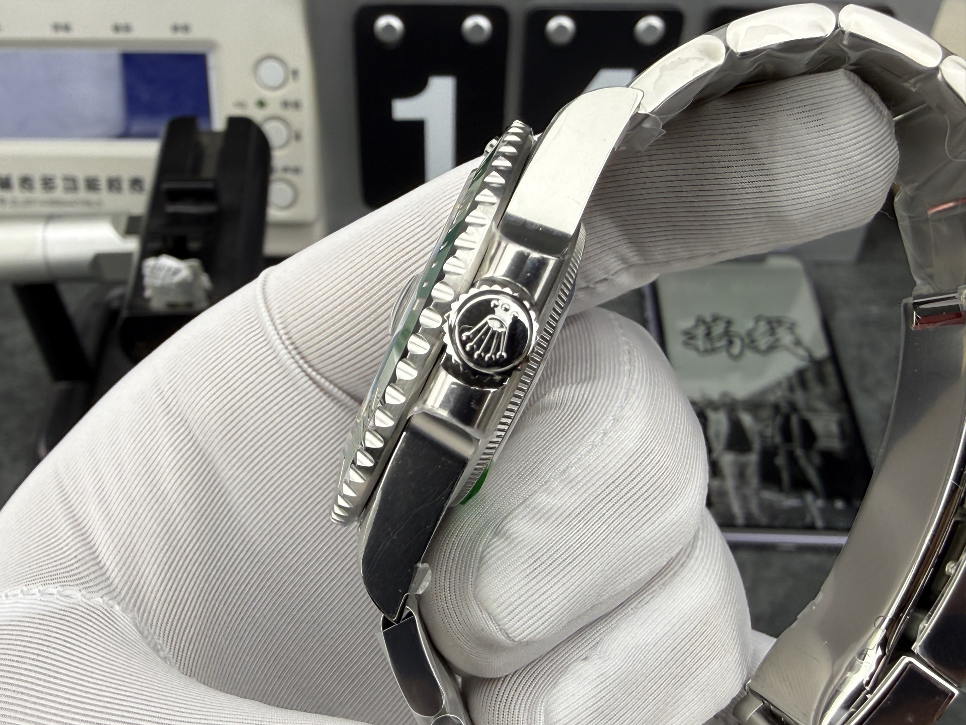 The new Rolex Submariner "Green Submariner" watch