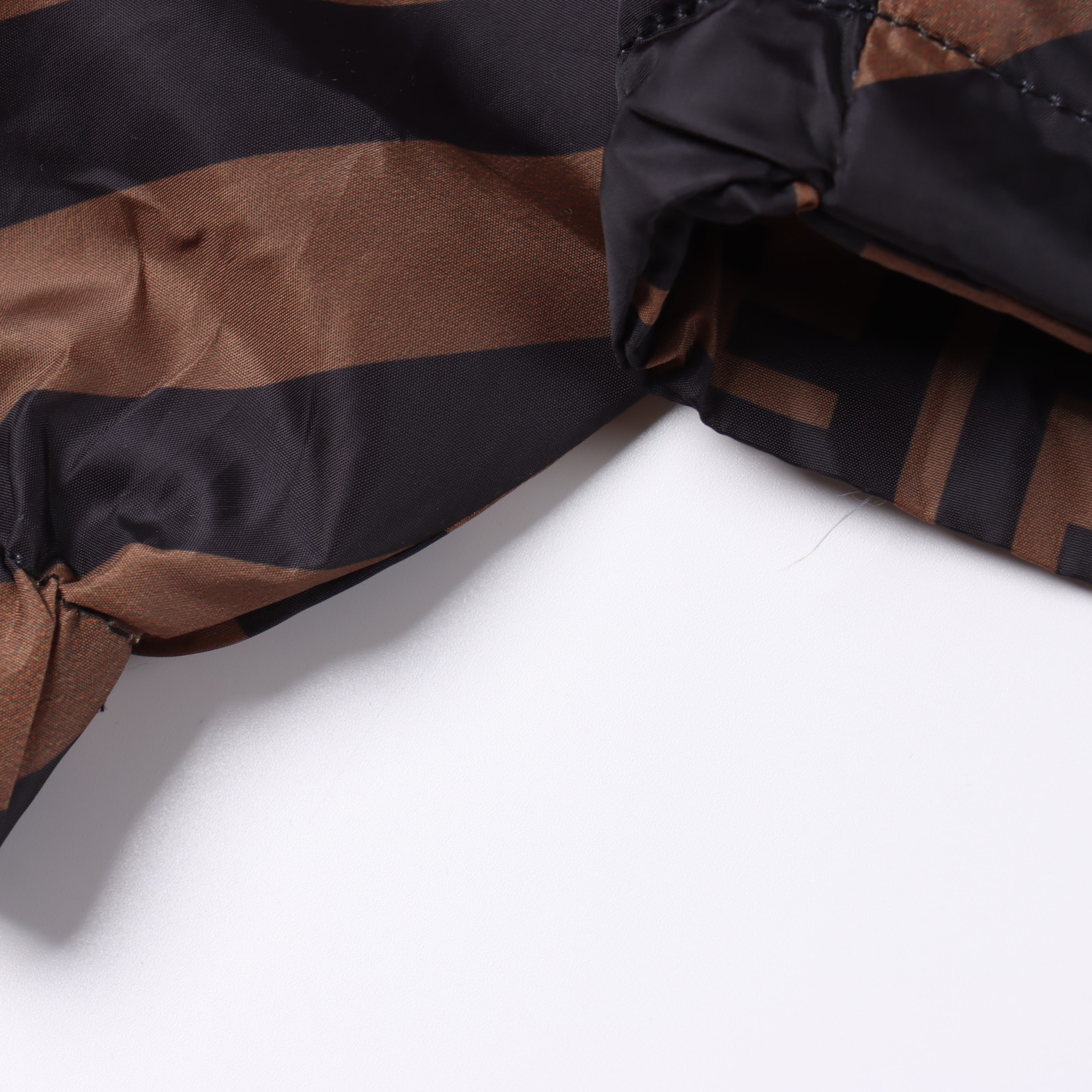 Fendi full printed logo double-sided jacket,