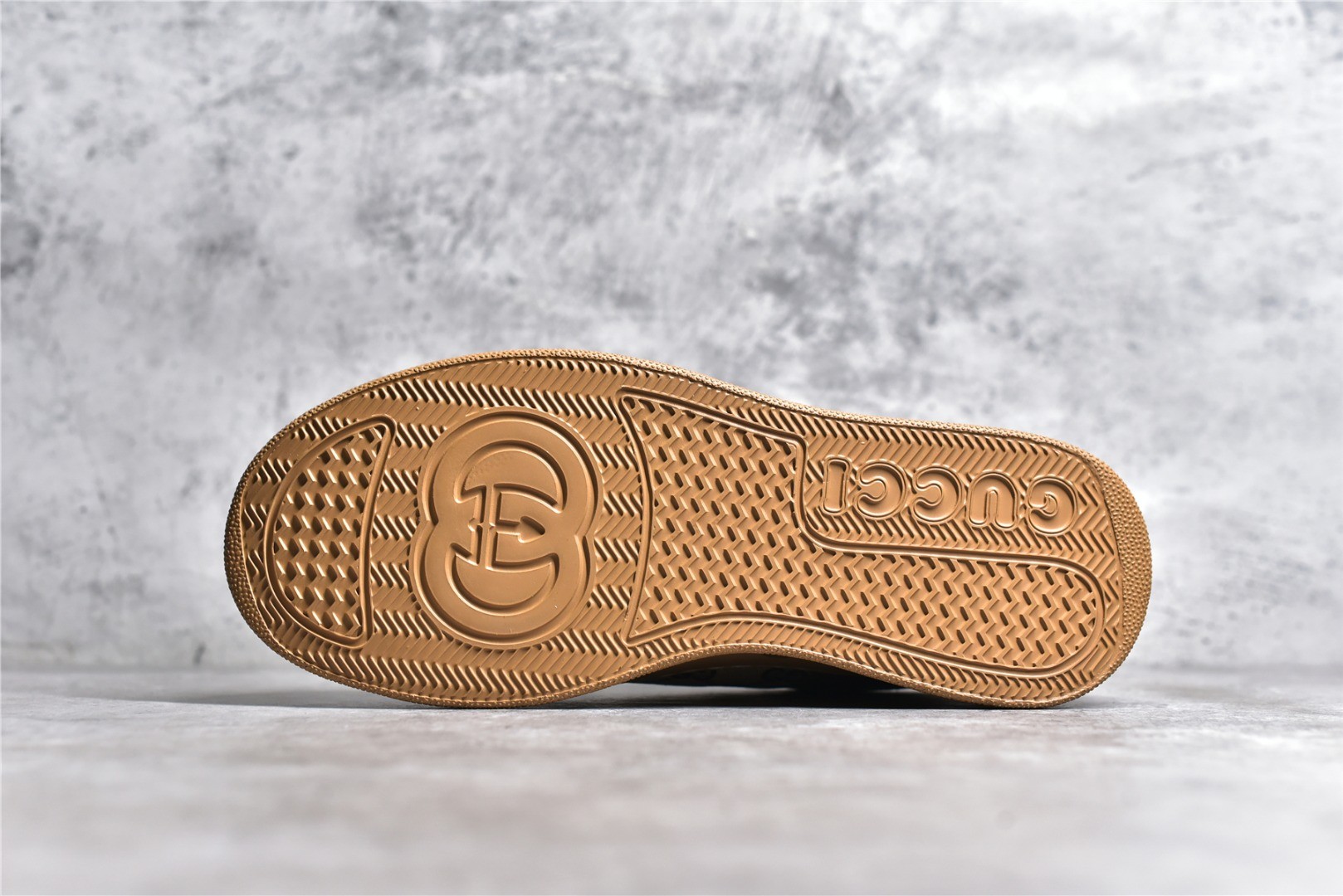 GG Supreme canvas platform sneakers