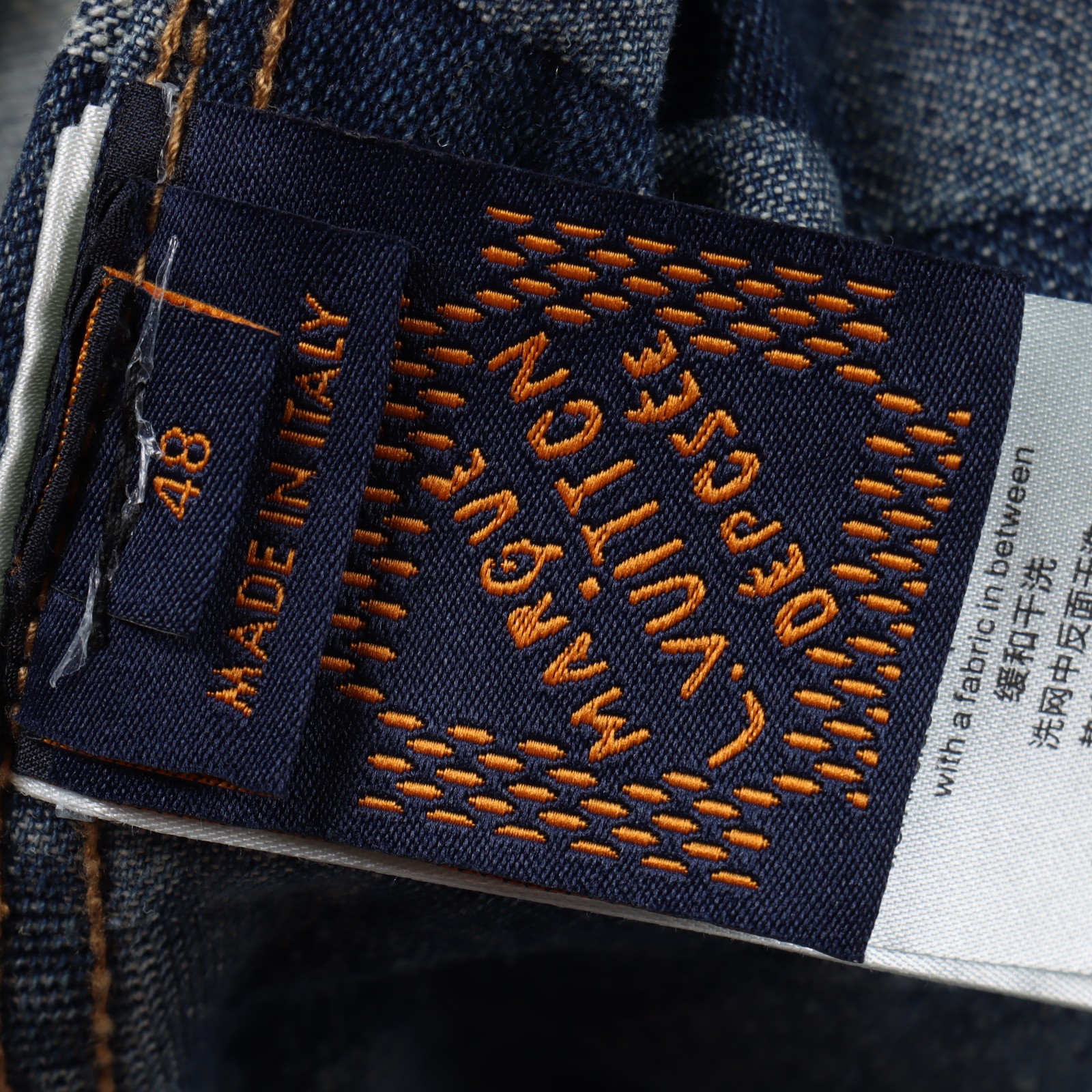 Louis Vuitton 24ss mosaic checkerboard denim jacket