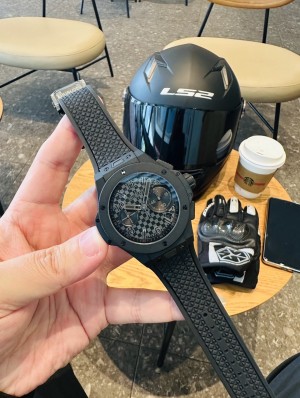Hublot Black Chronograph Watch