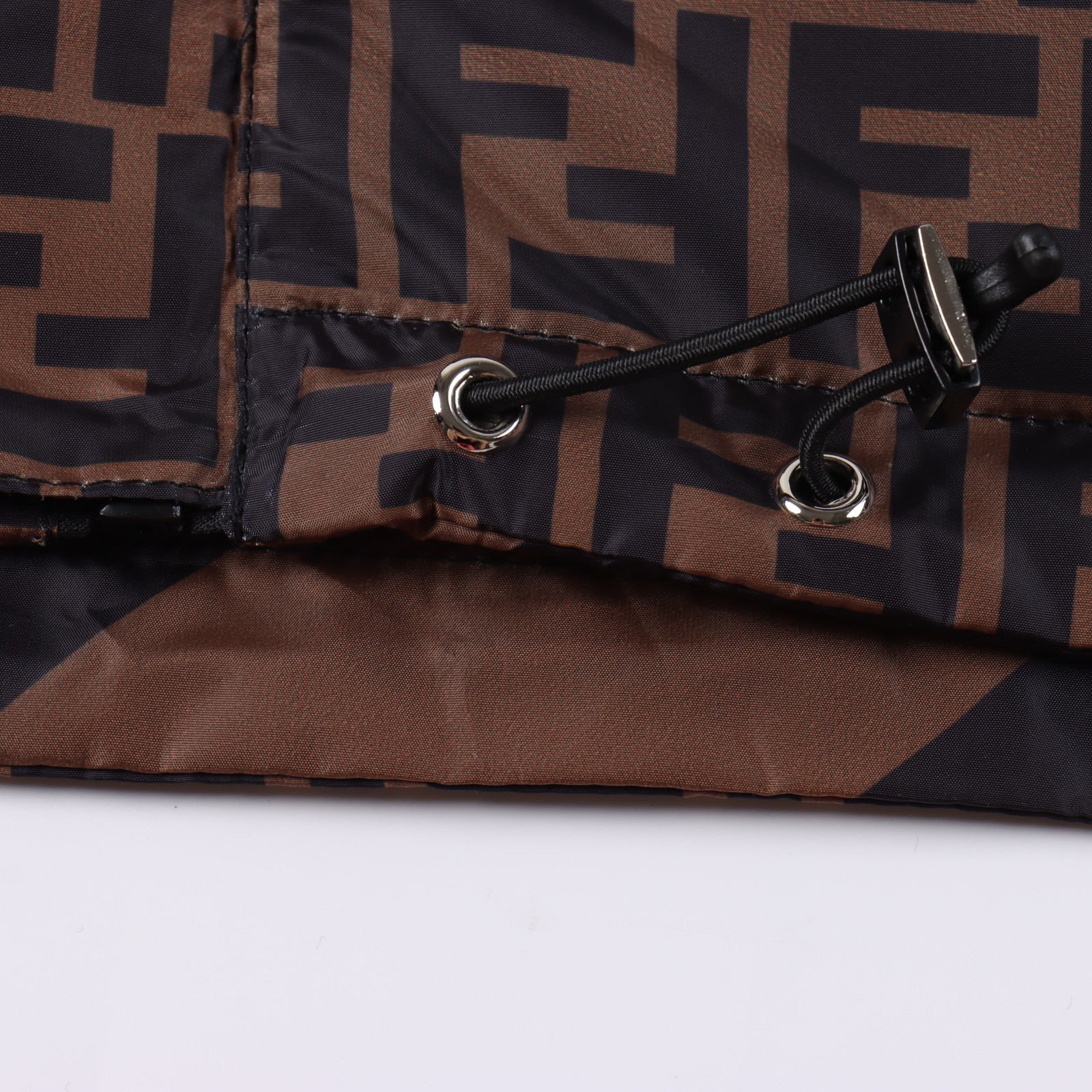 Fendi full printed logo double-sided jacket,