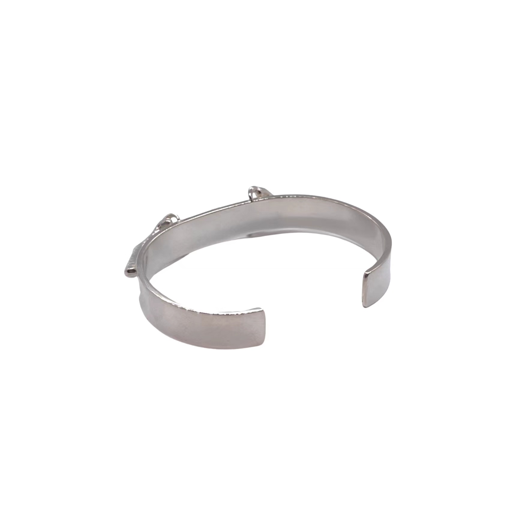 Goro's Takahashi Goro Double Silver Claw Bracelet