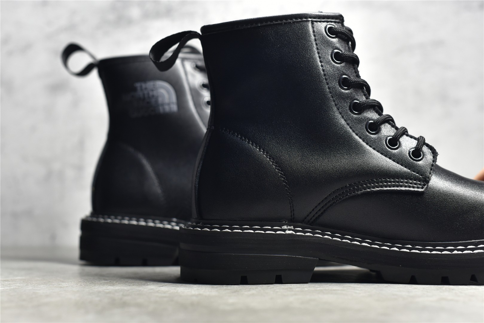 The North Face x Gucci collaboration Dr. Martens boots