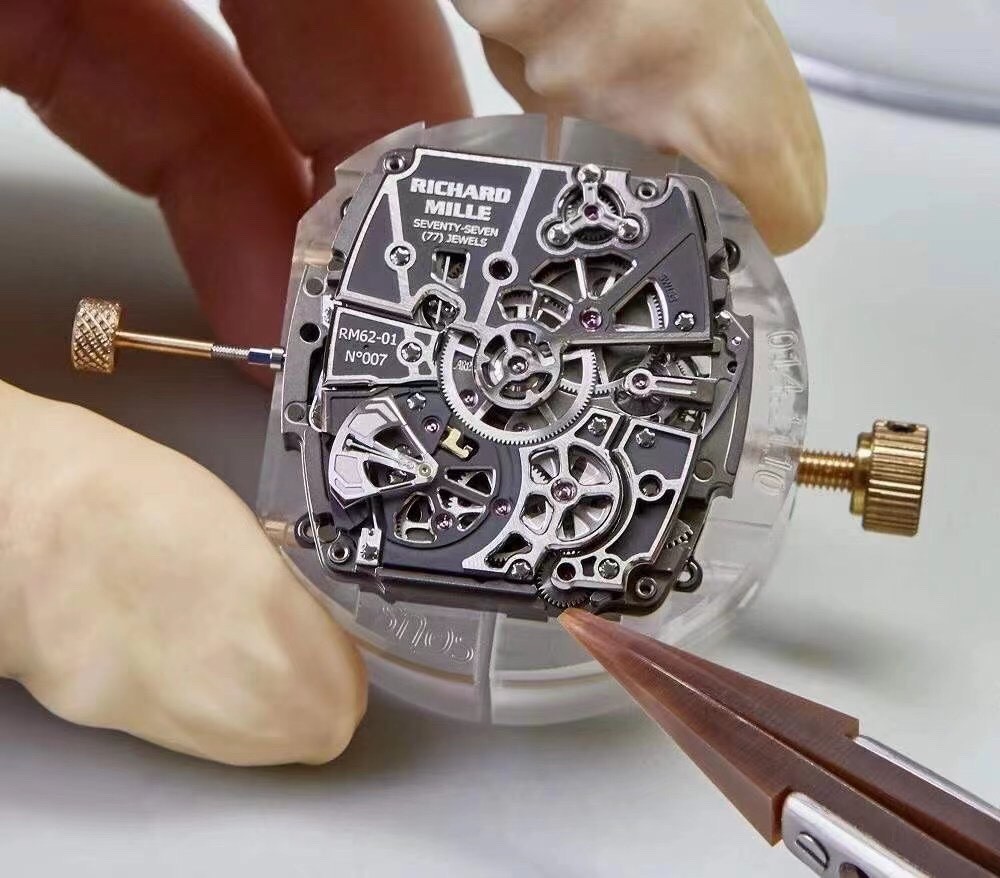 RM 62-01 ACJ Airbus Business Jet Co-branded Watch