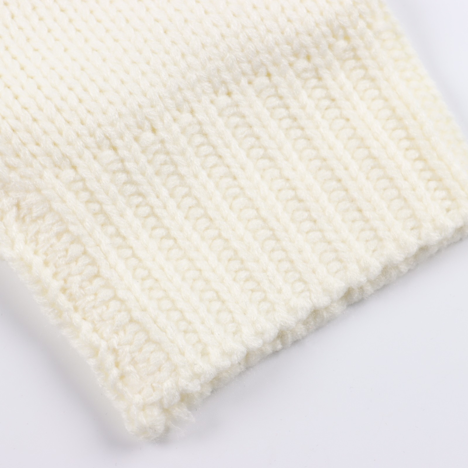 Fendi chest letter jacquard logo round neck sweater