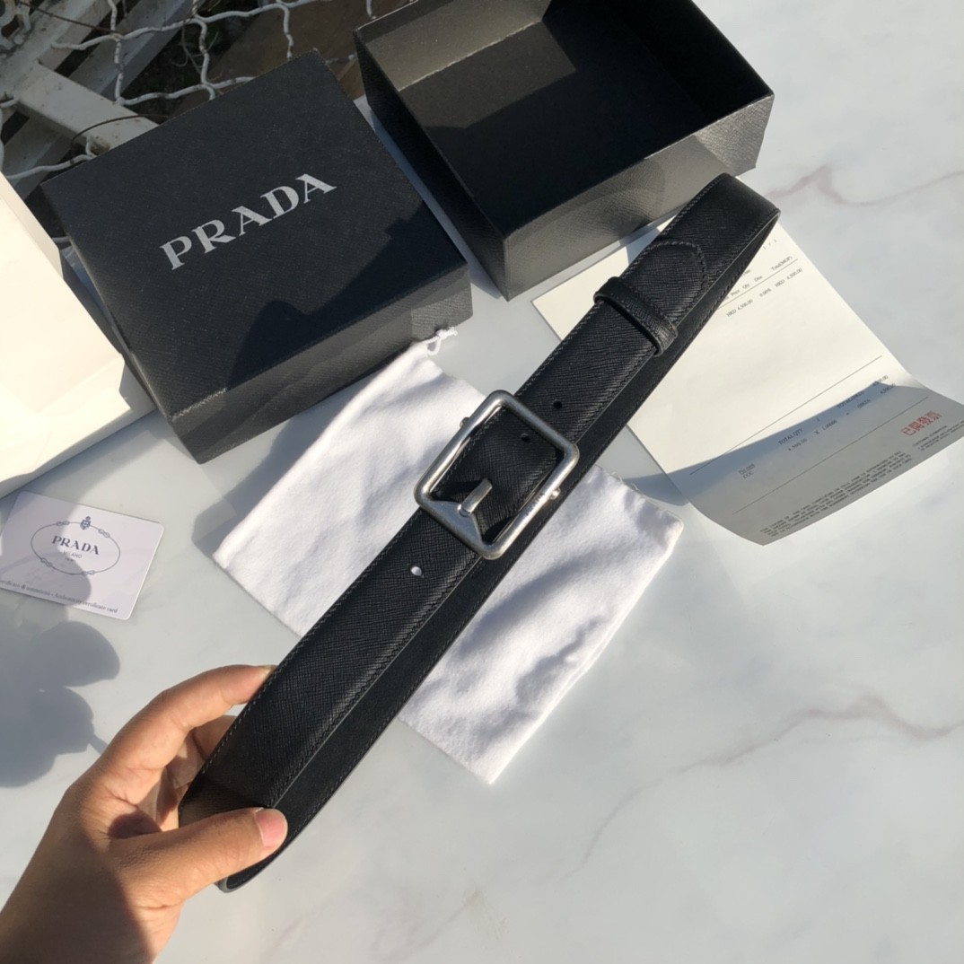 Prada men's belt