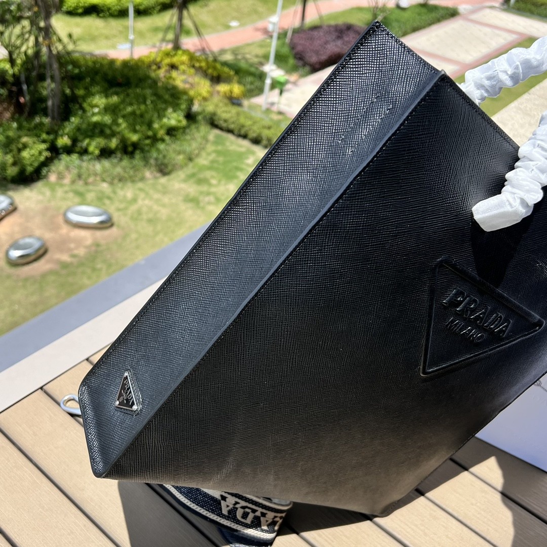 Prada men's tote bag