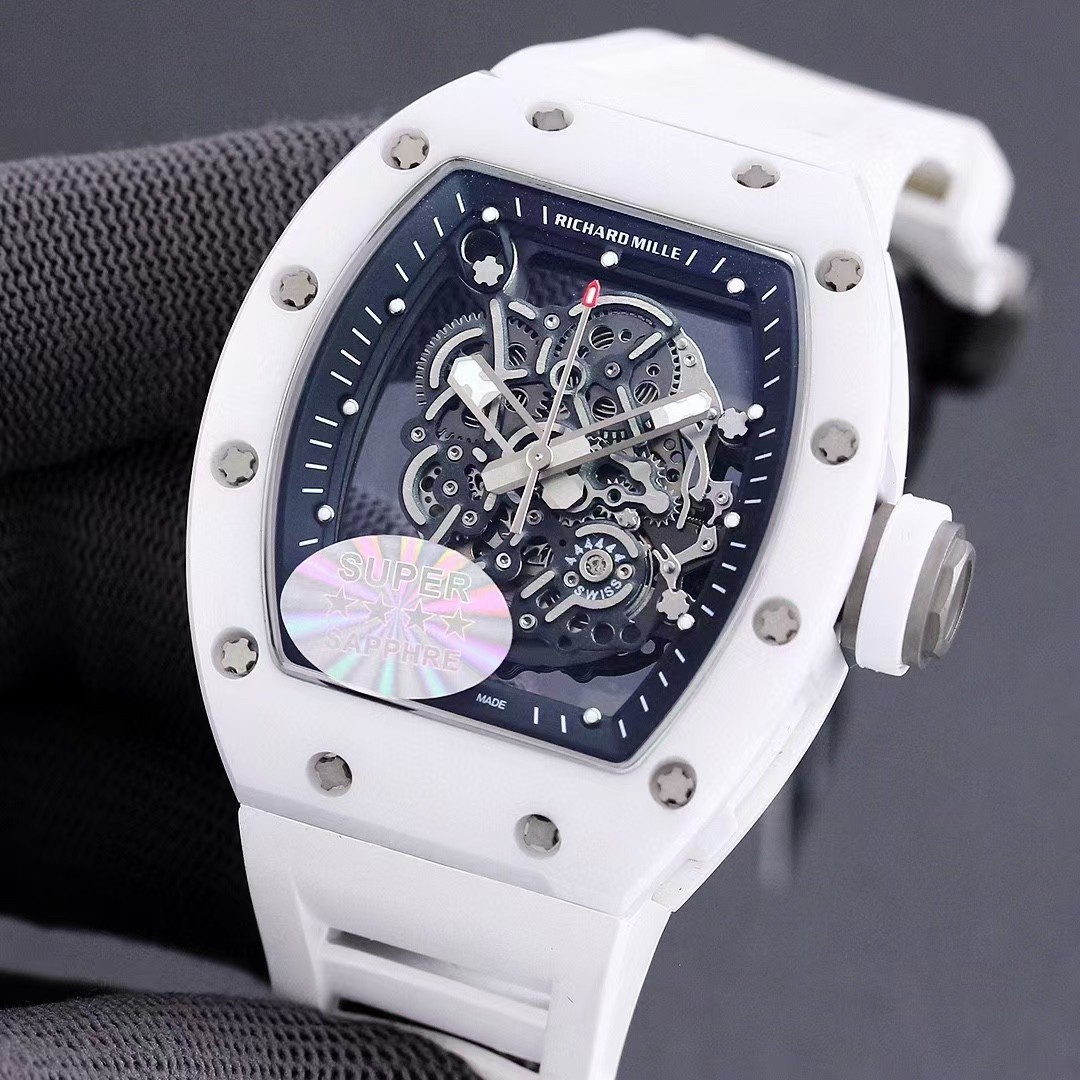 RM 055 "White Ceramic" Watch