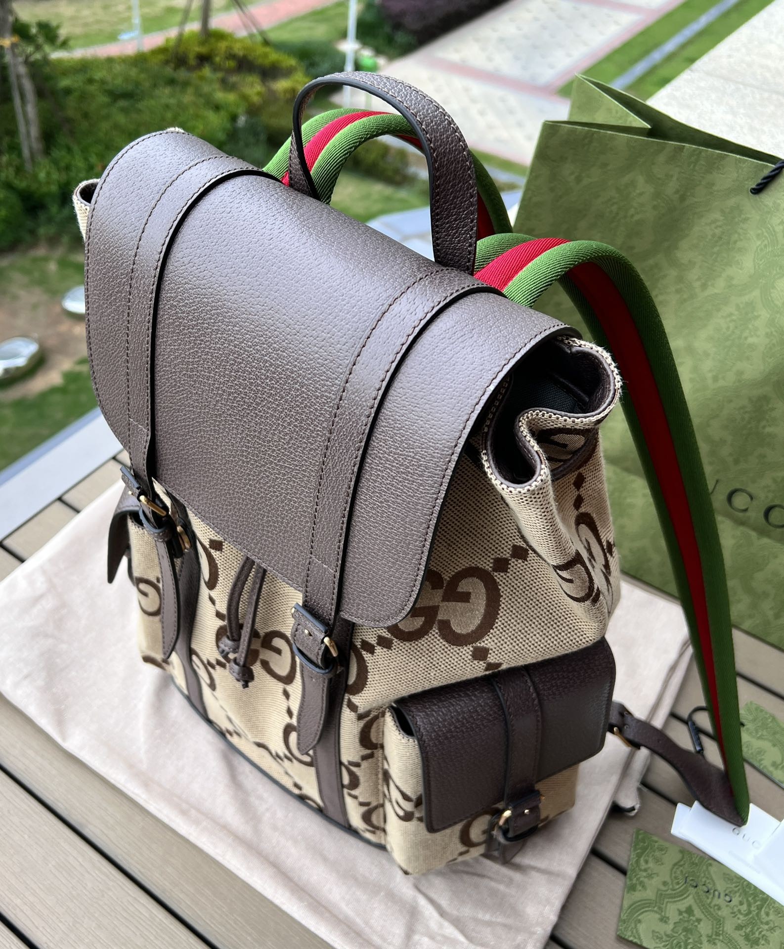 Gucci men's backpack