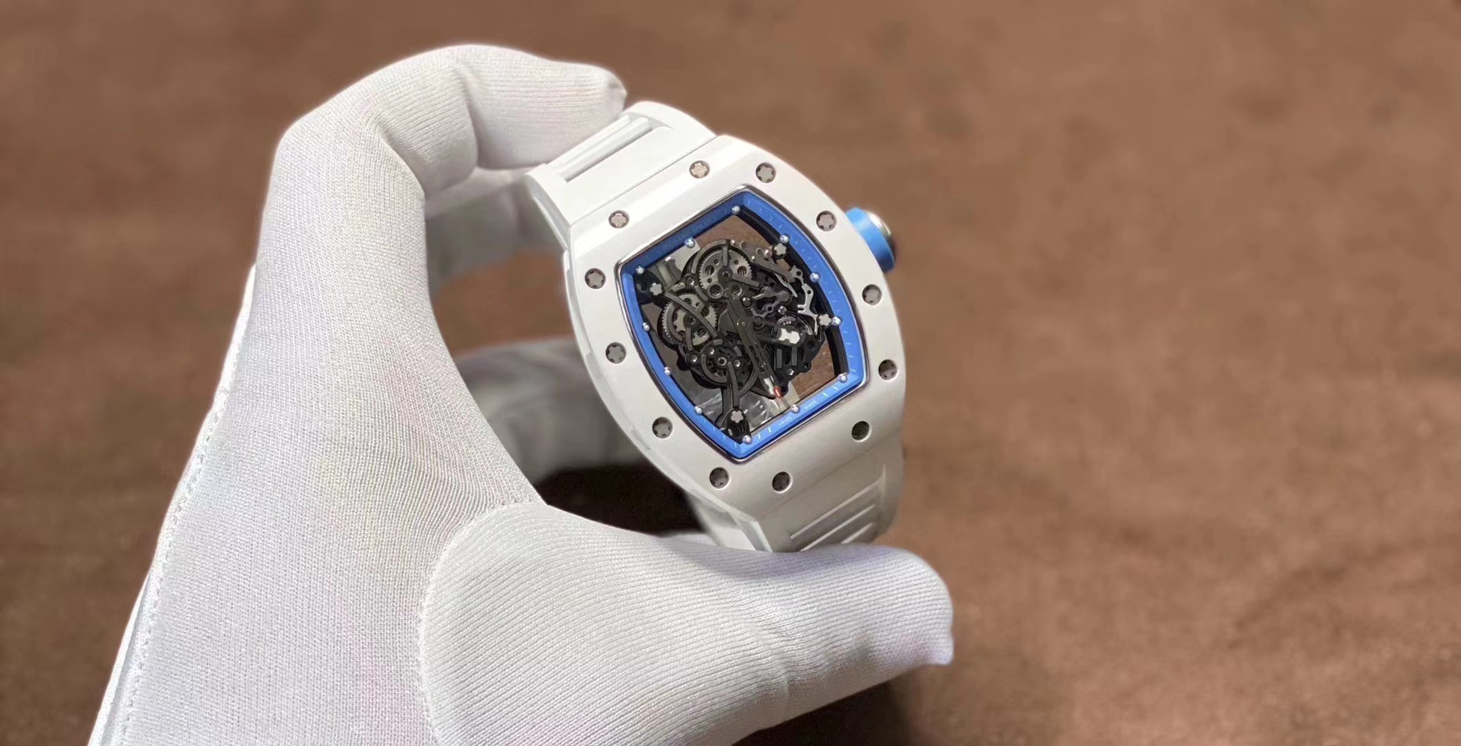 RM 055 "White Ceramic" Watch