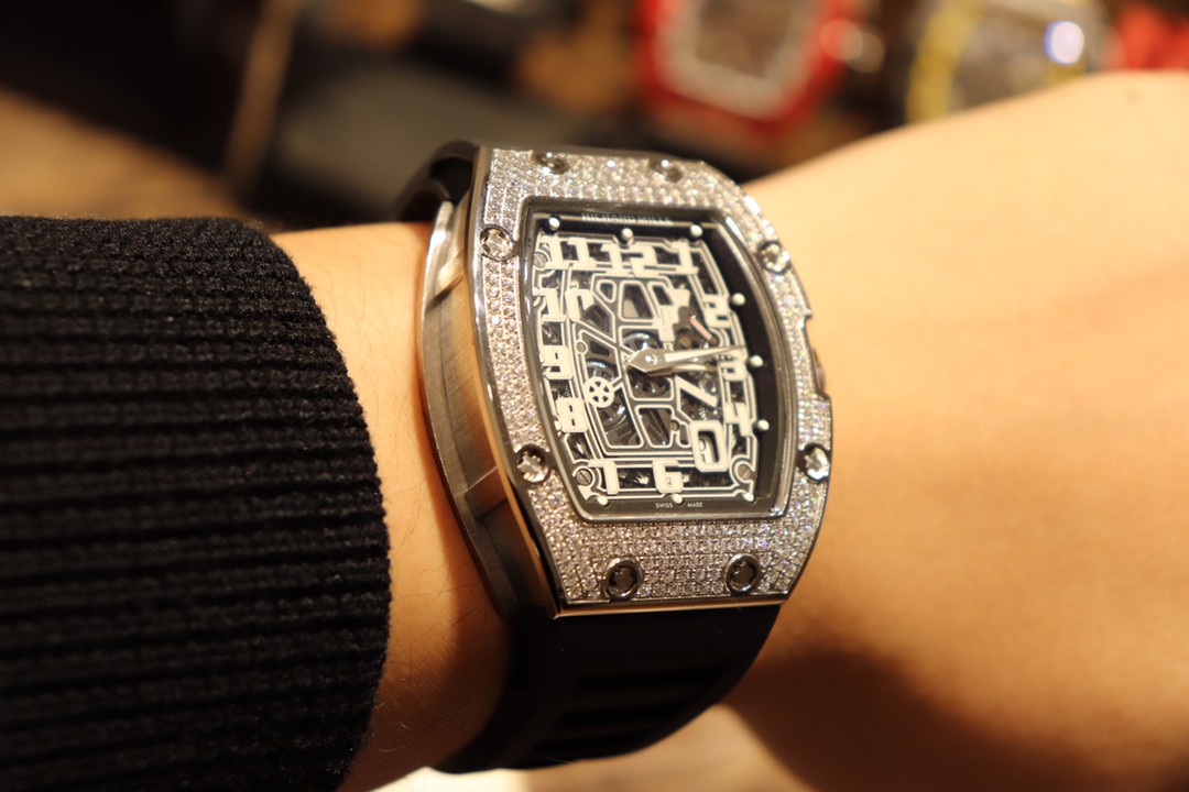 RM 010 Platinum Full Diamond Edition