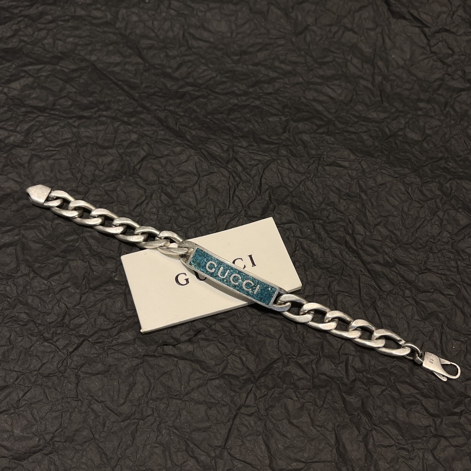 Gucci enamel bracelet