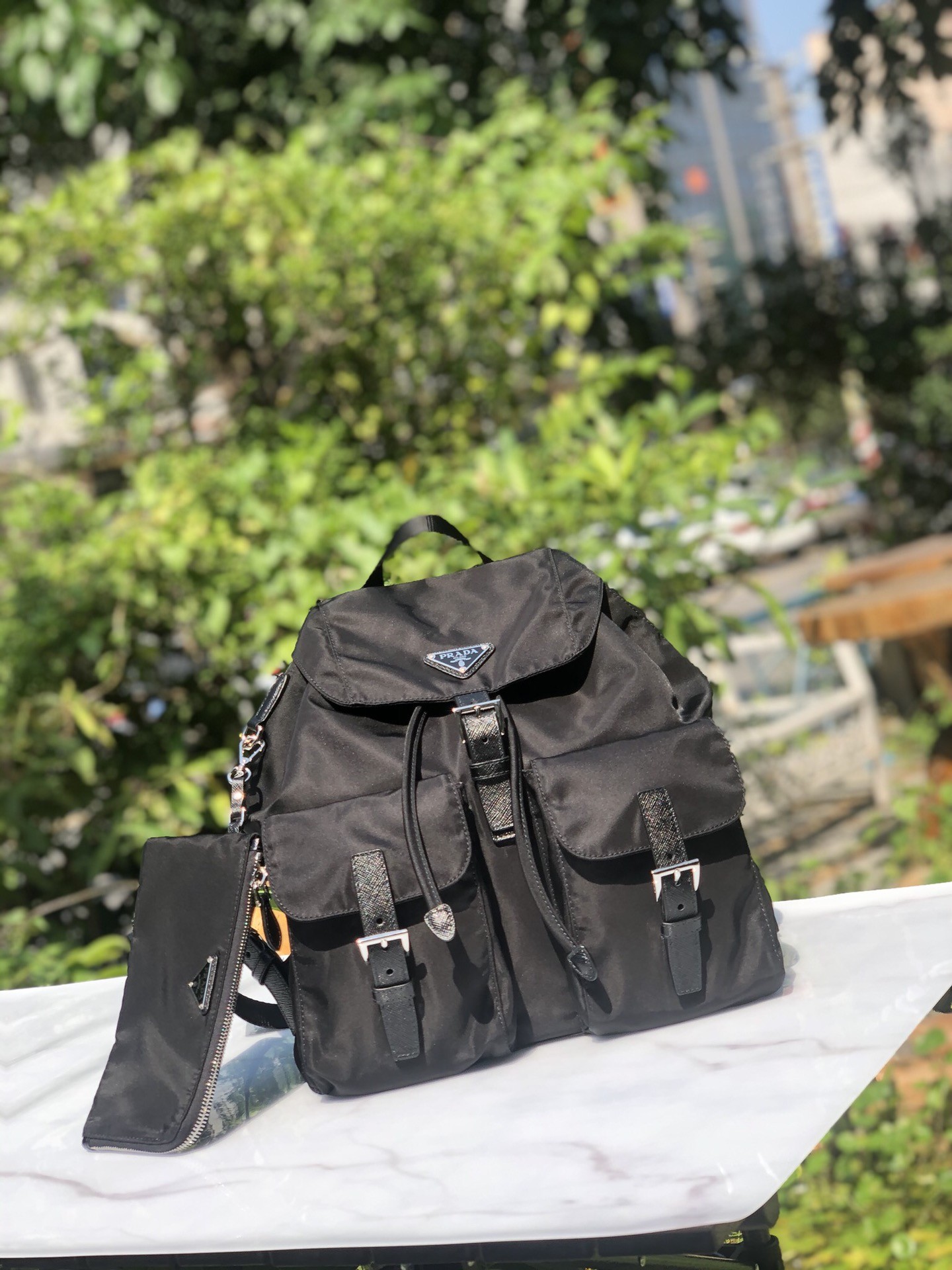 Prada's new men's backpack