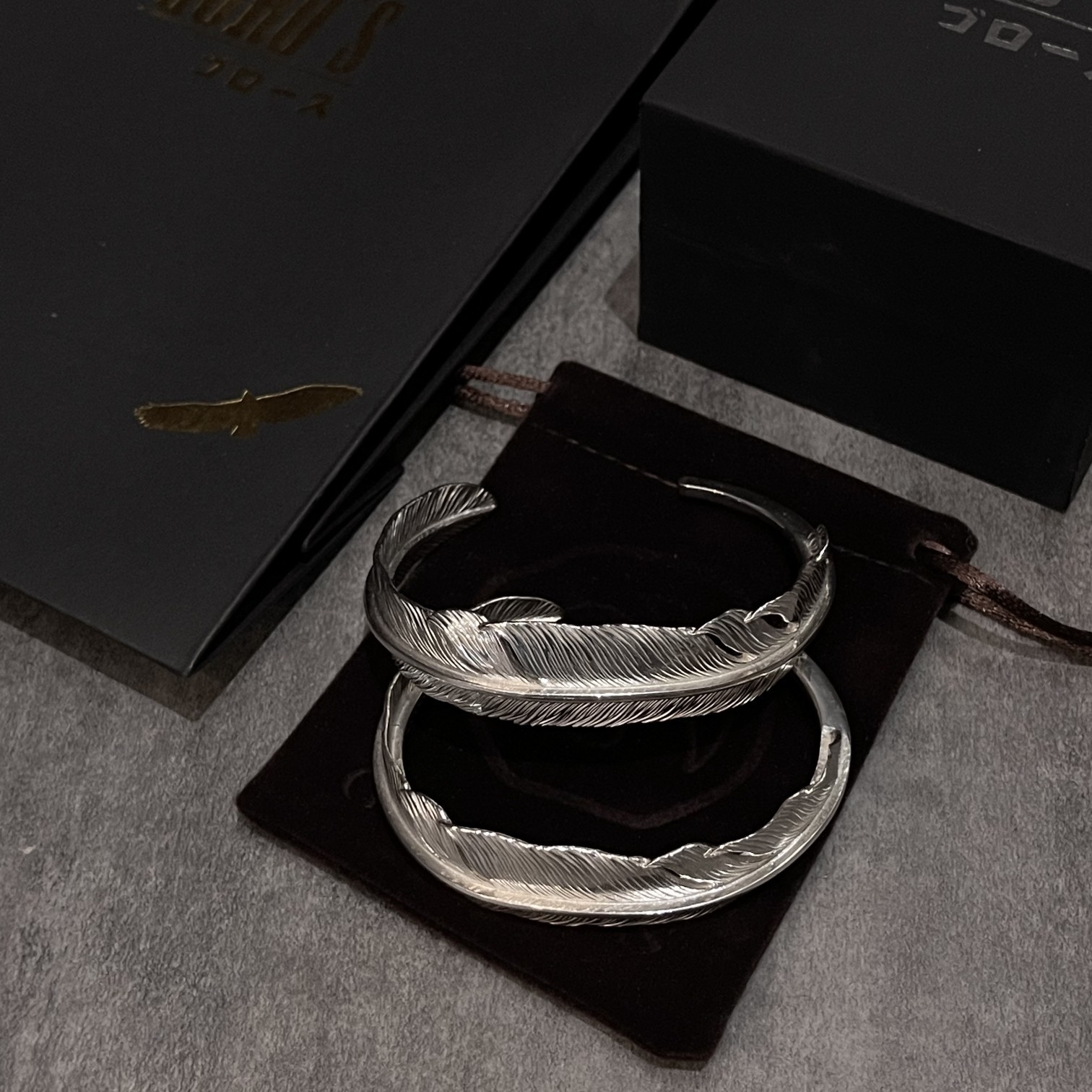Goro's Takahashi Goro Pure Feather Bracelet