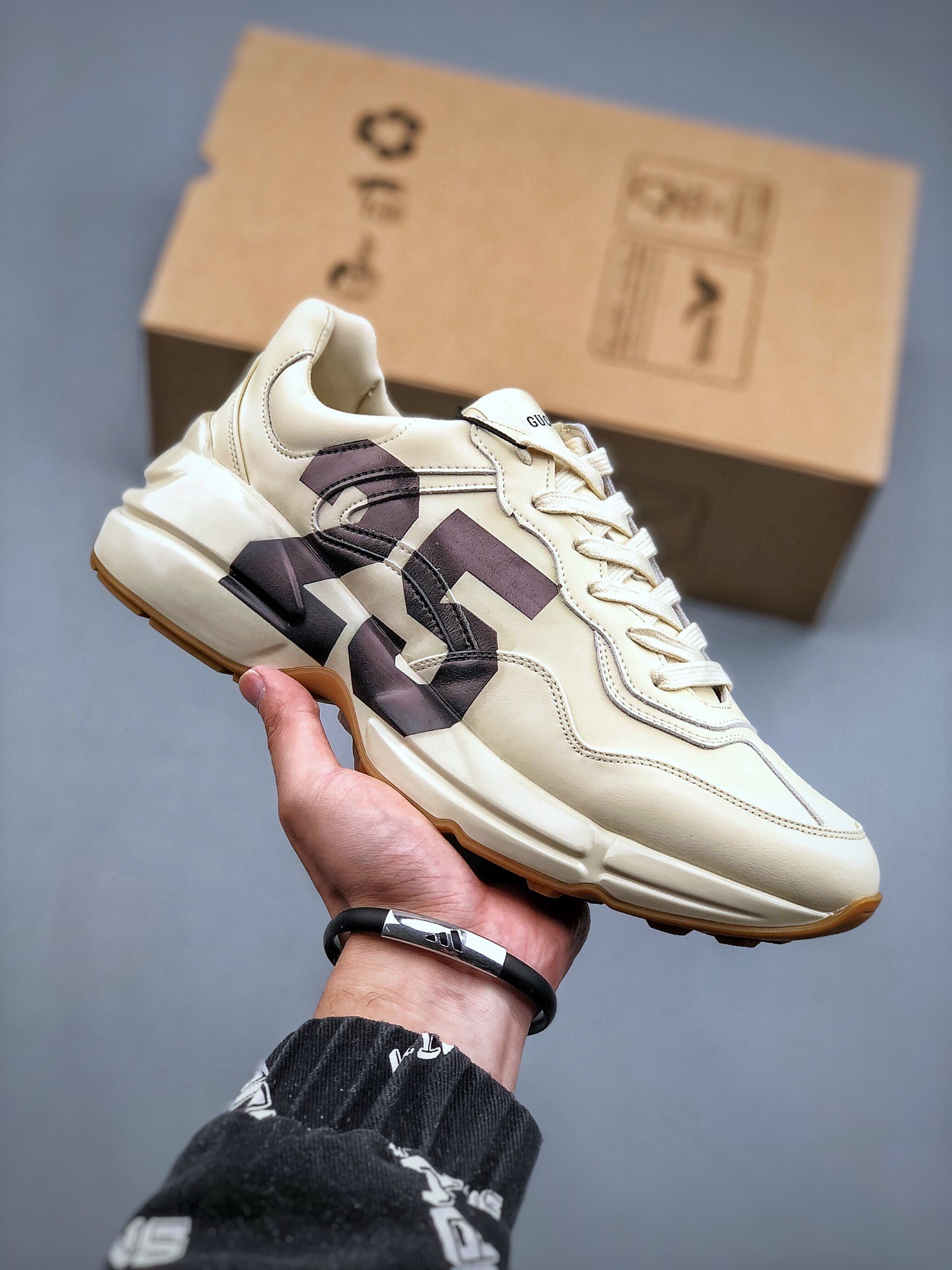 Gucci Rhyton x MLB New York Yankees Collaboration Dad Shoes