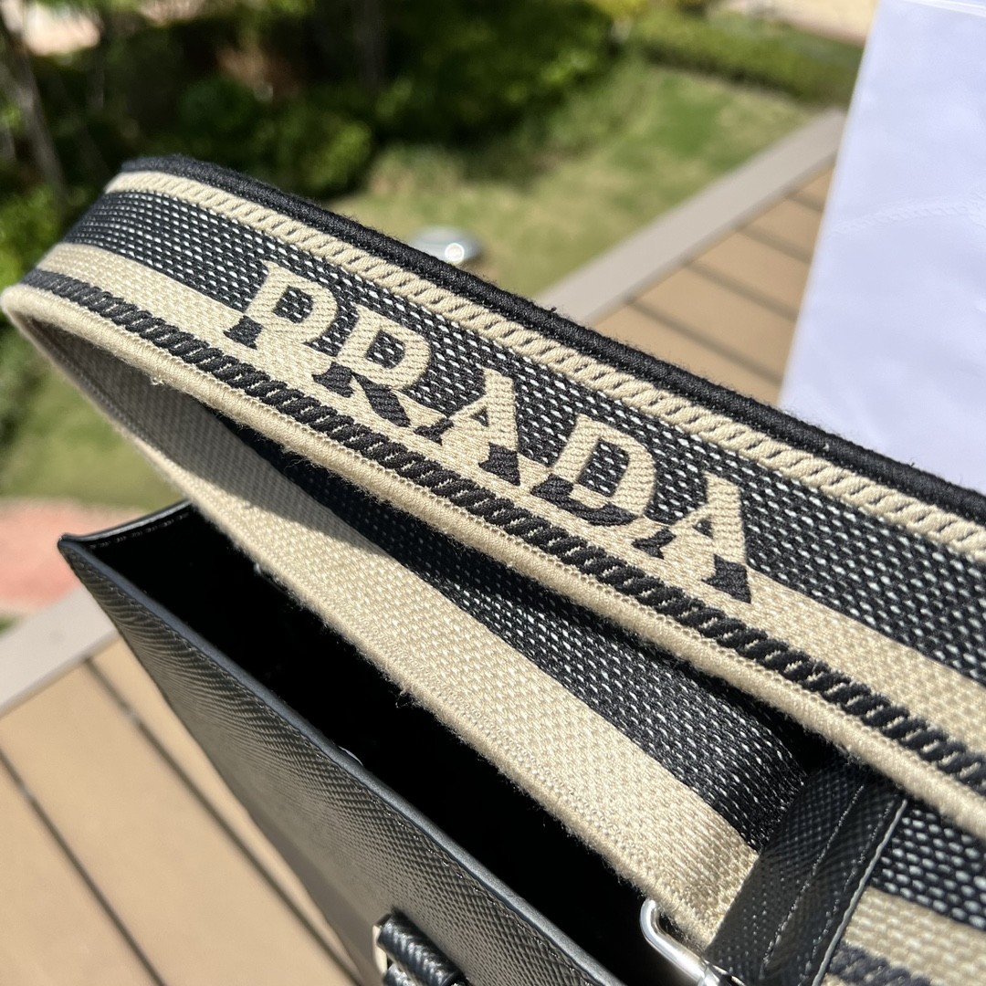 Prada men's tote bag