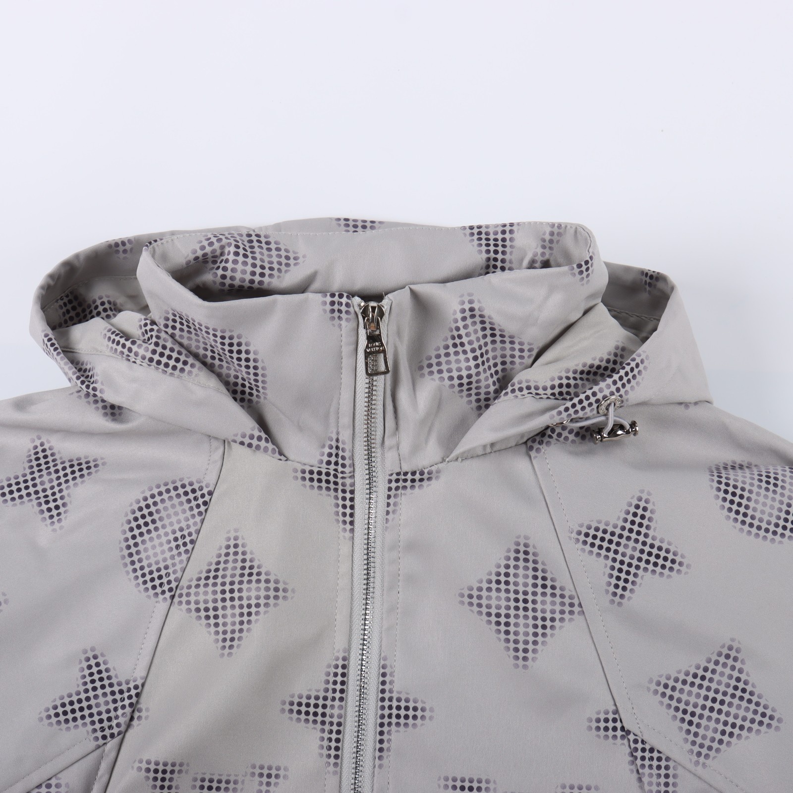 Louis Vuitton floral print windbreaker zipper jacket