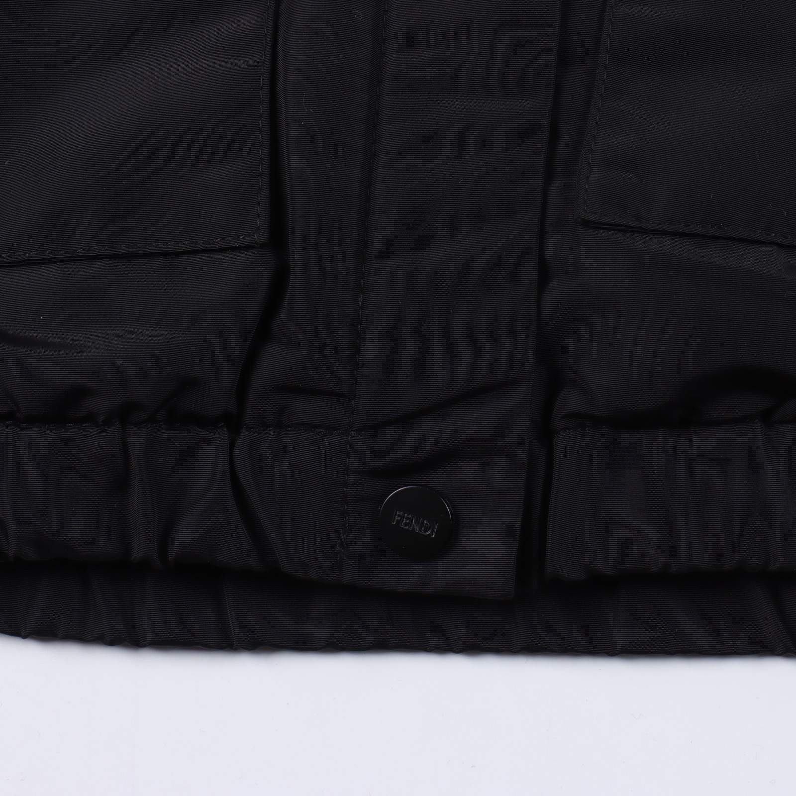 FENDI/Fendi Monster Rubber Eye Hooded Cotton Jacket