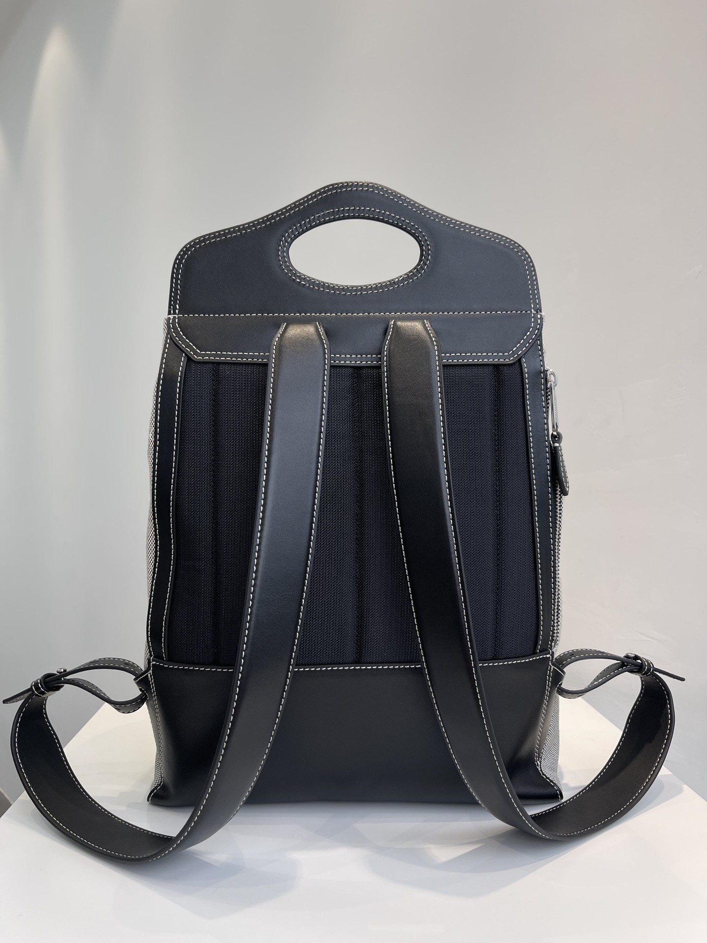 Burberry clamshell backpack