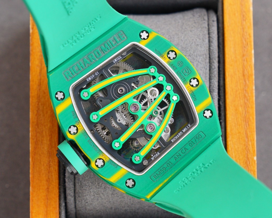 RM59-01 Tourbillon Green Lizard