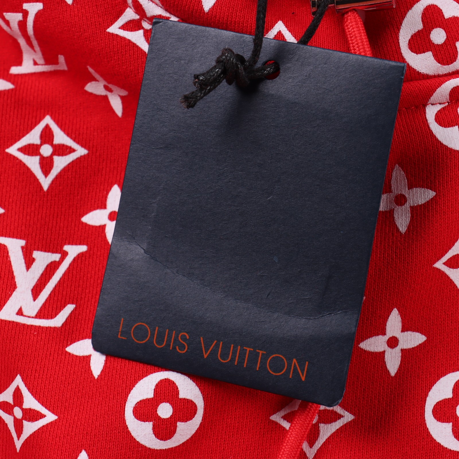 Louis Vuitton LV collaboration SUP full printed red hat shirt