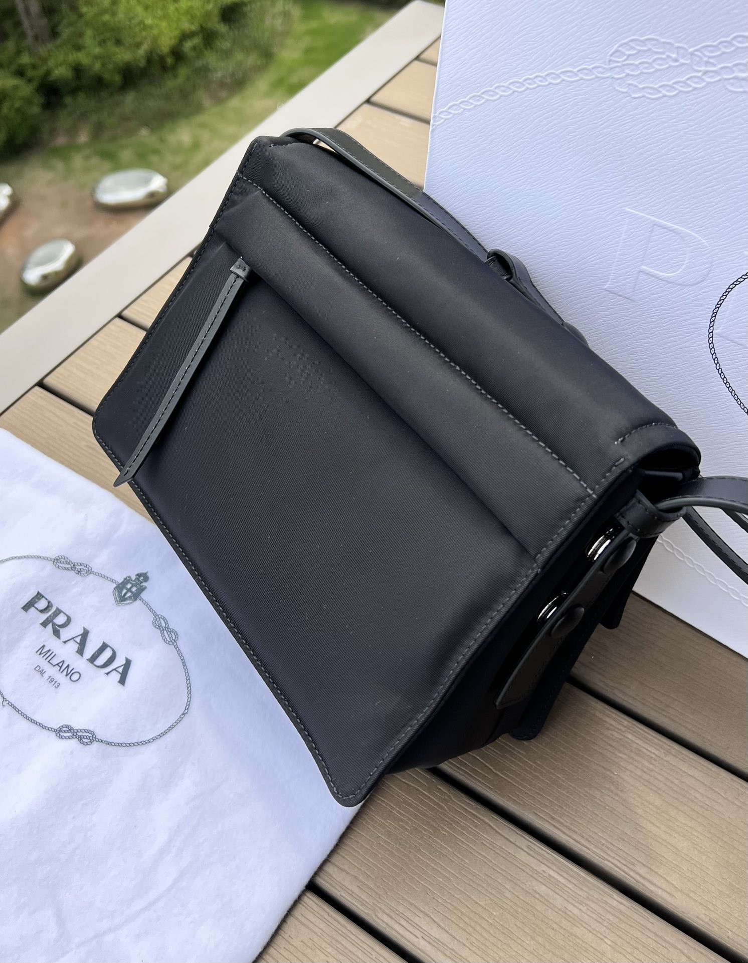 Prada messenger bag