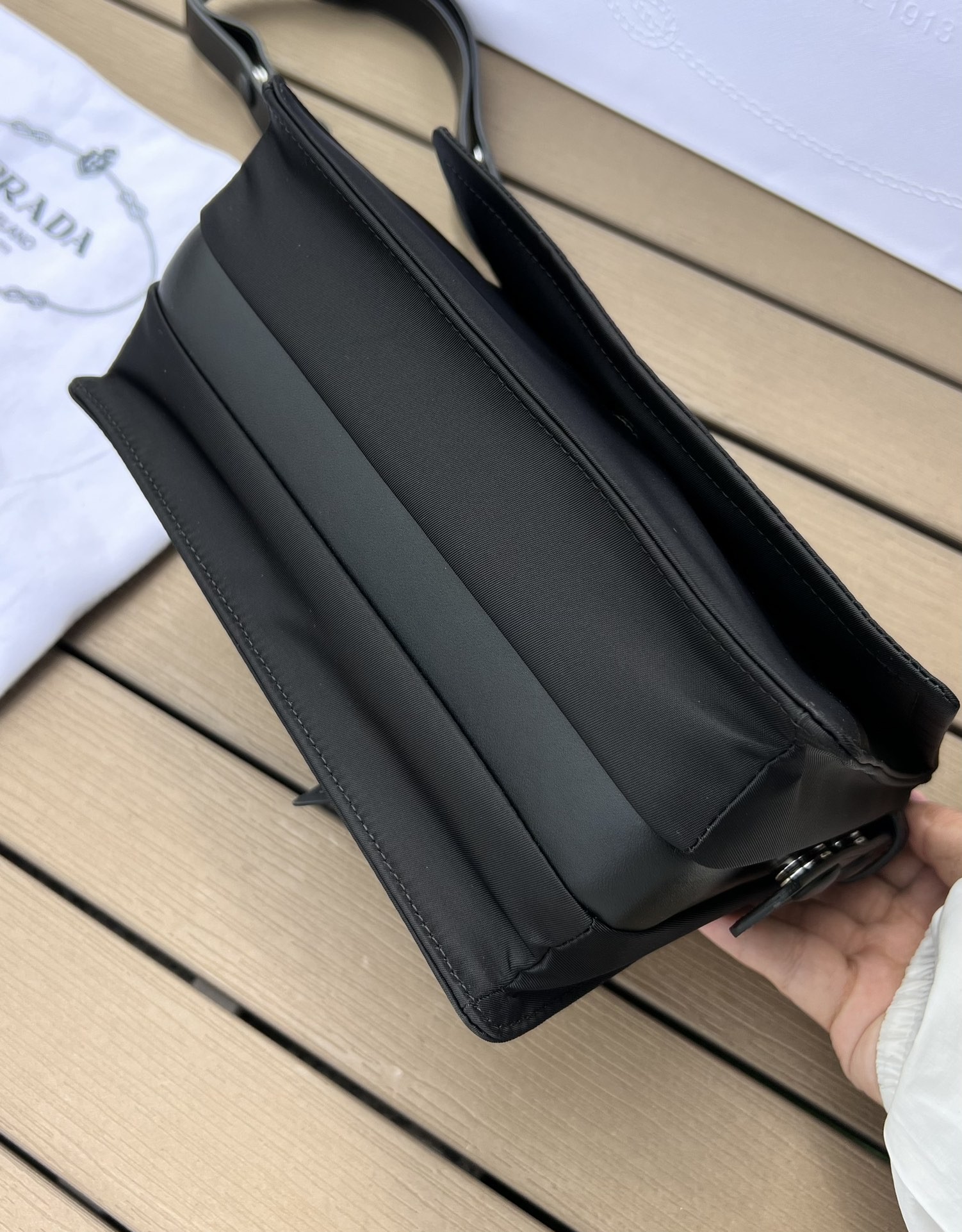 Prada messenger bag