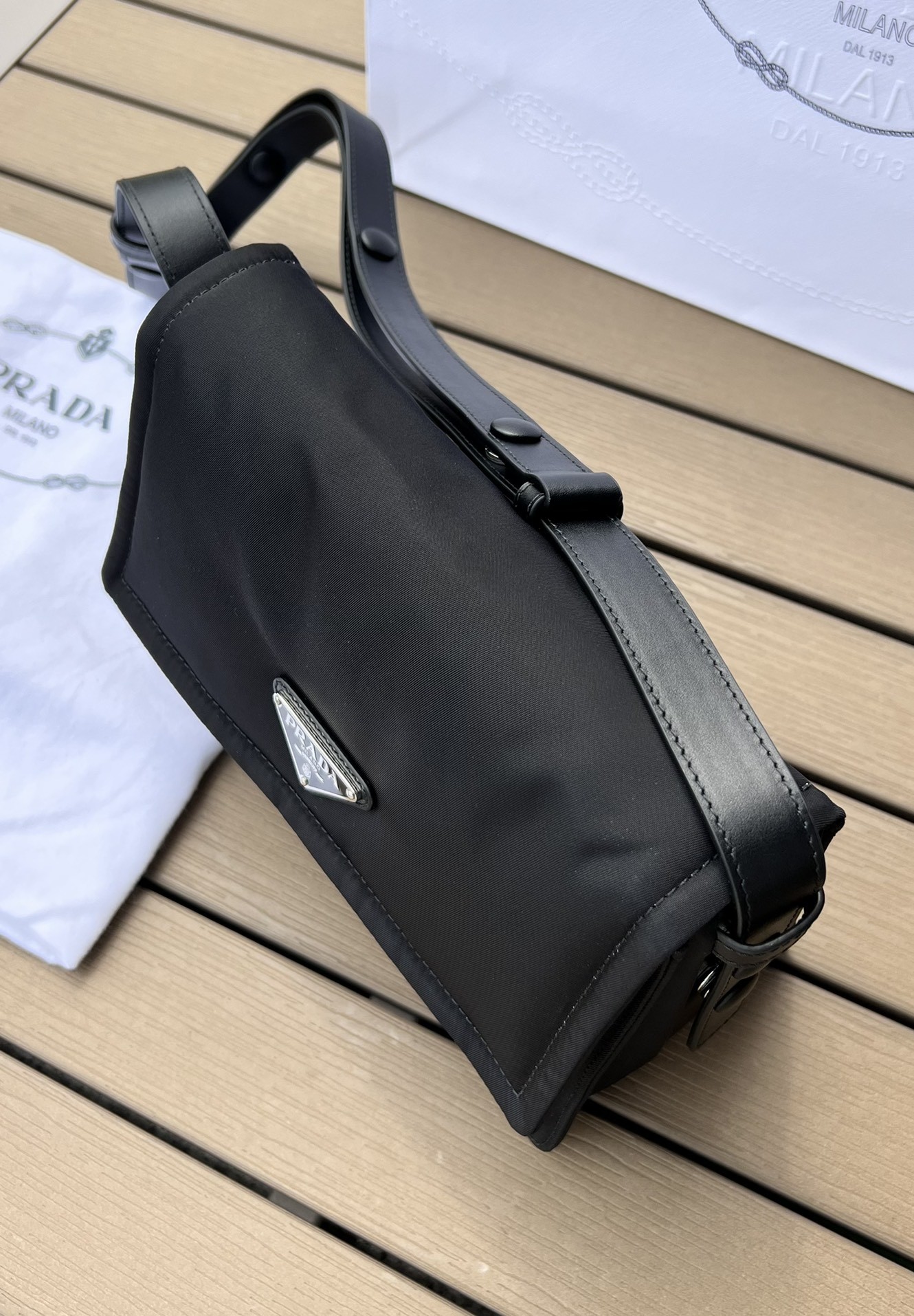 Prada messenger bag