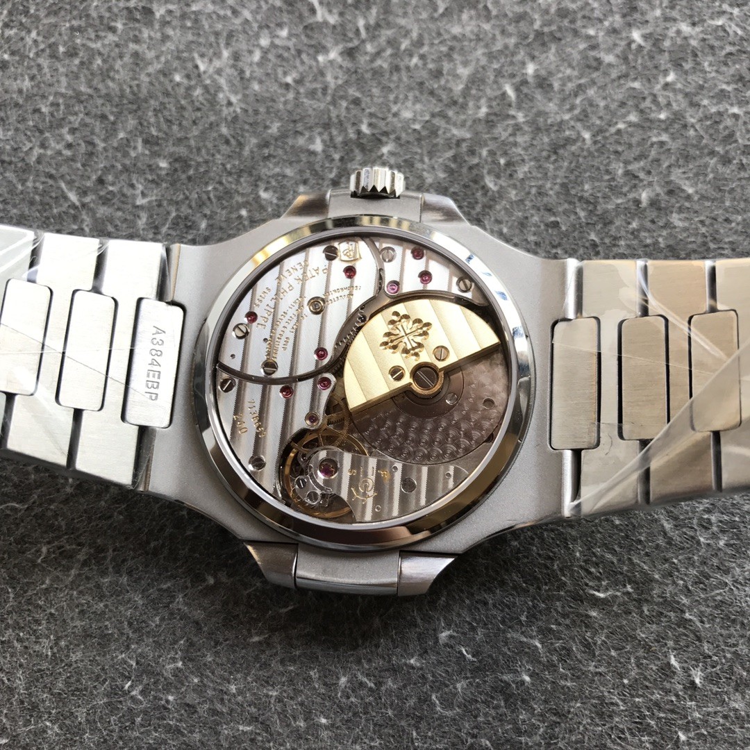 This is a Patek Philippe Nautilus 5712/1A watch.