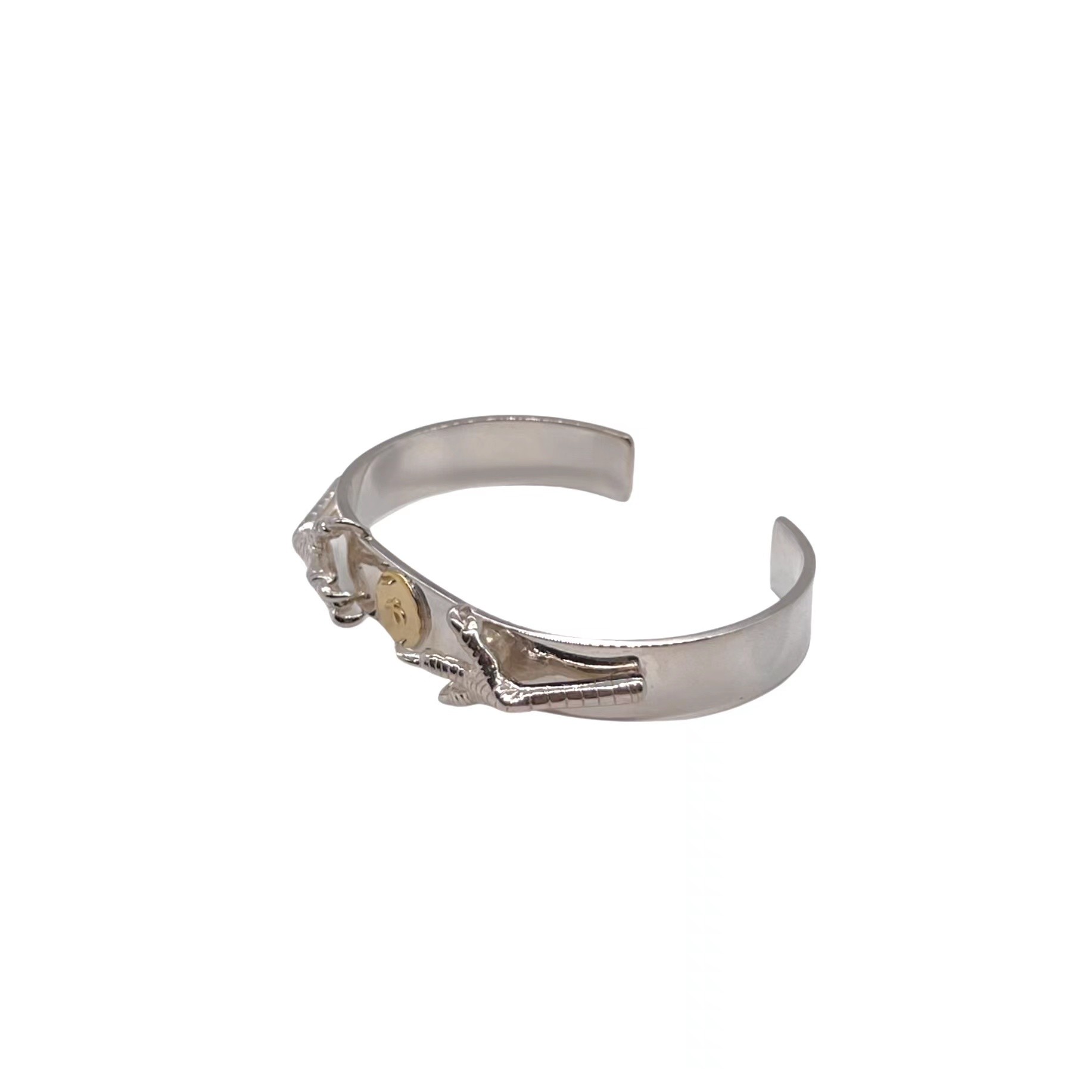 Goro's Takahashi Goro Double Silver Claw Bracelet