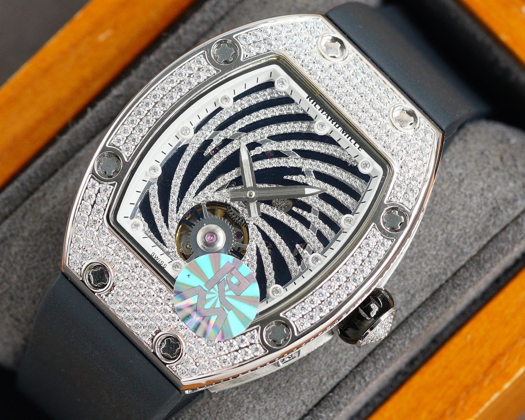 RM 07-01 series full diamond ladies' watch