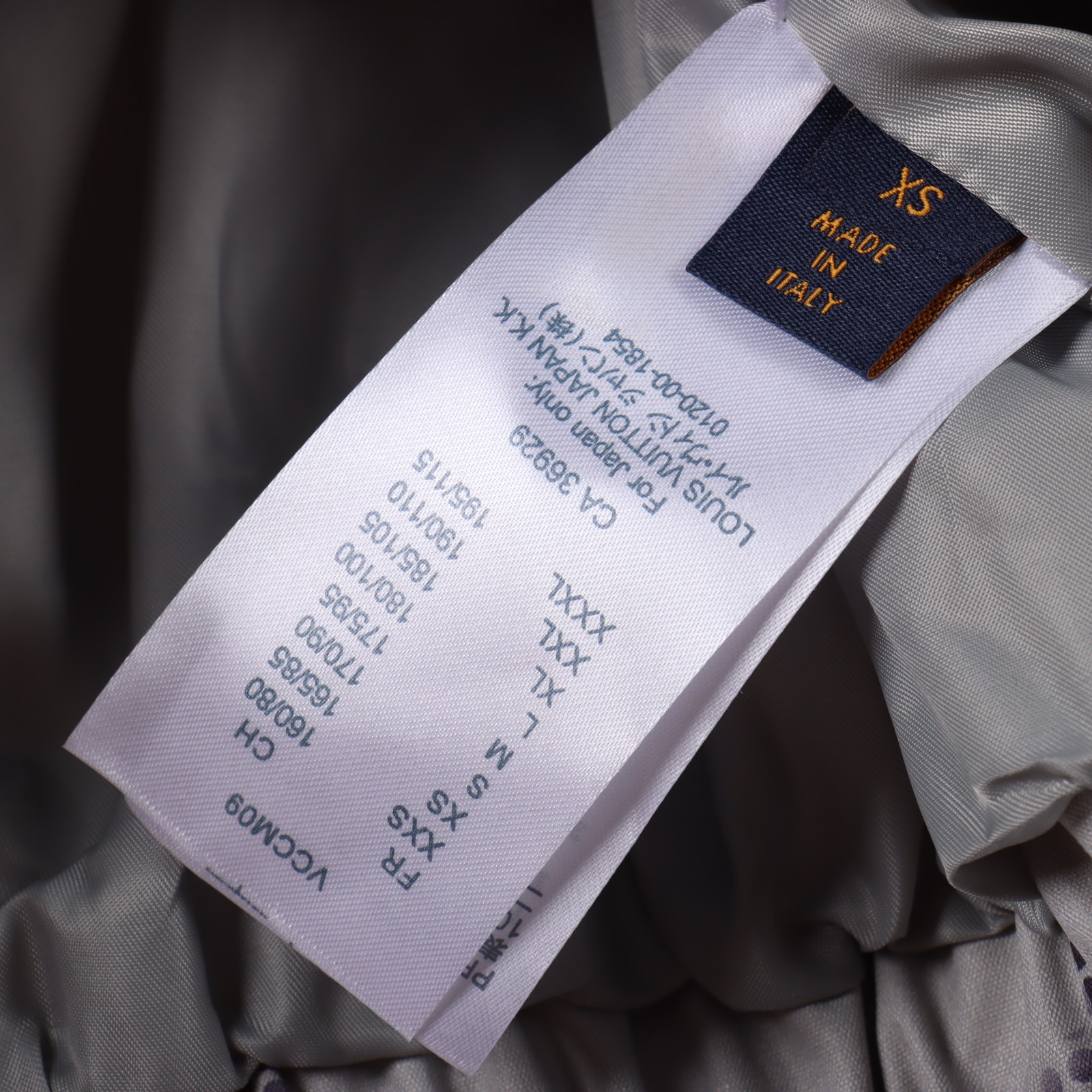 Louis Vuitton floral print windbreaker zipper jacket