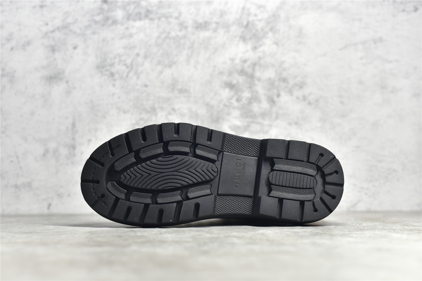 The North Face x Gucci collaboration work boots