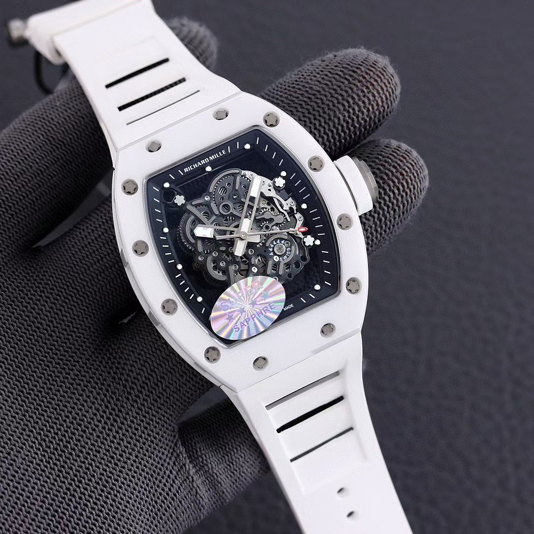 RM 055 "White Ceramic" Watch
