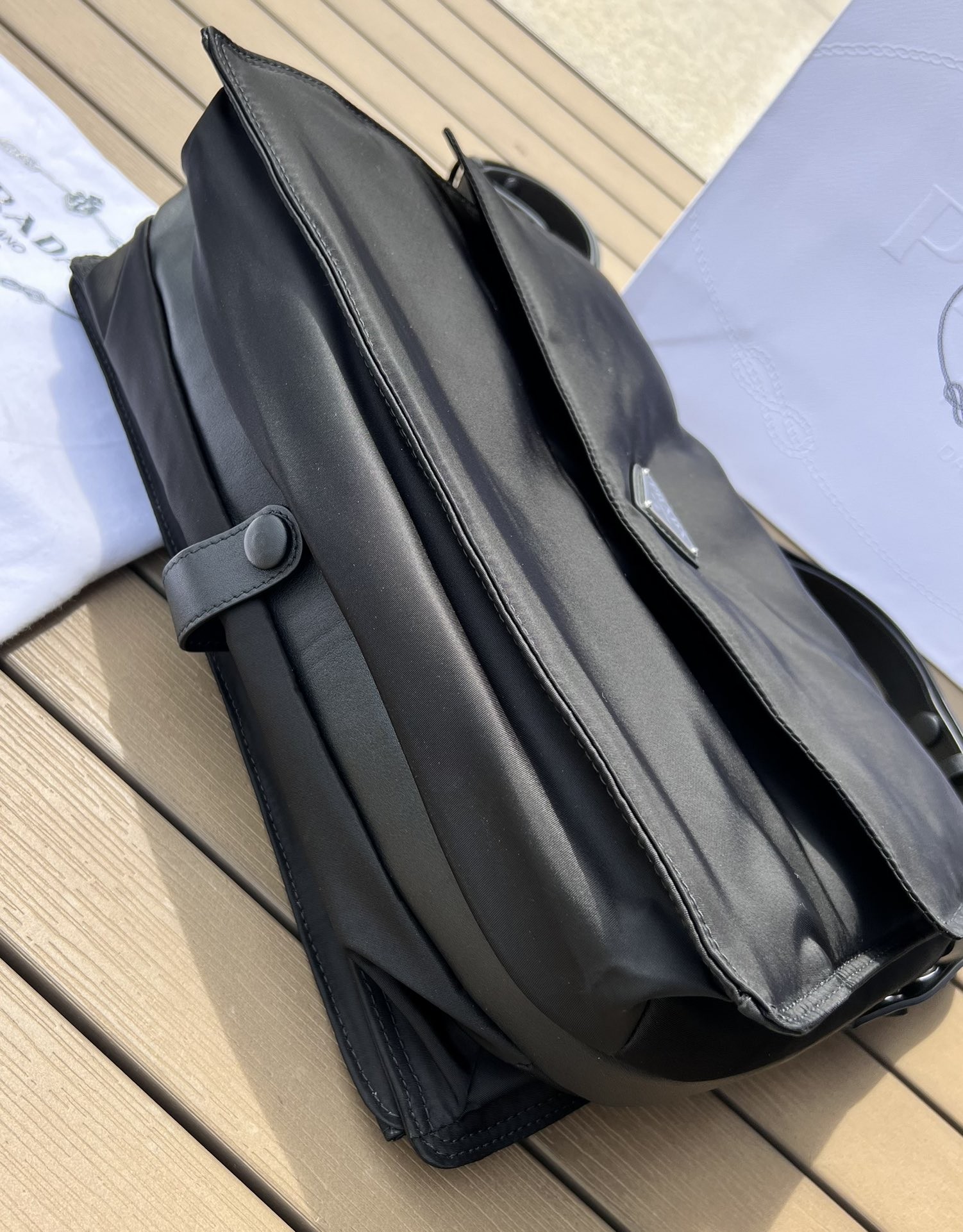 Prada messenger bag